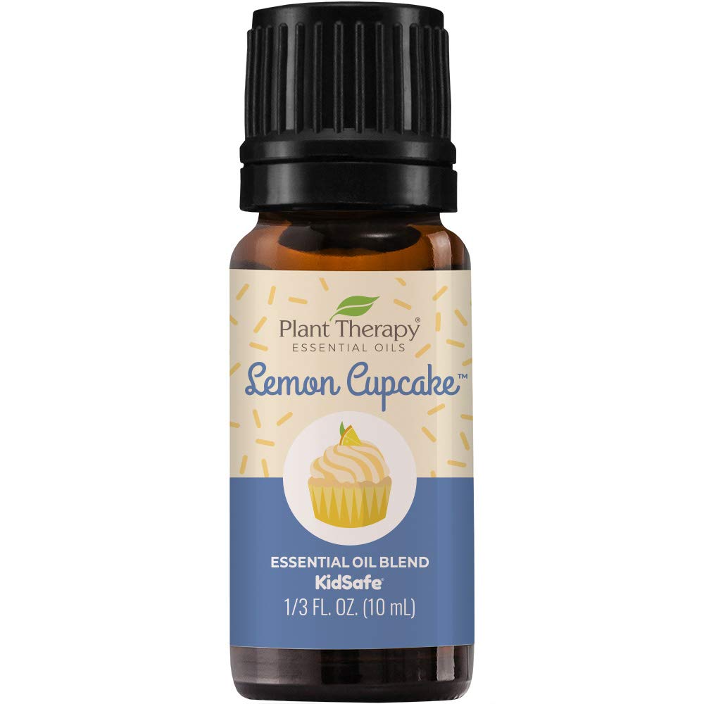 Plant Therapy Lemon Cupcake Essential Oil Blend 10 ml (1/3 oz) 100% Pure, Undiluted, Natural, Therapeutic Grade