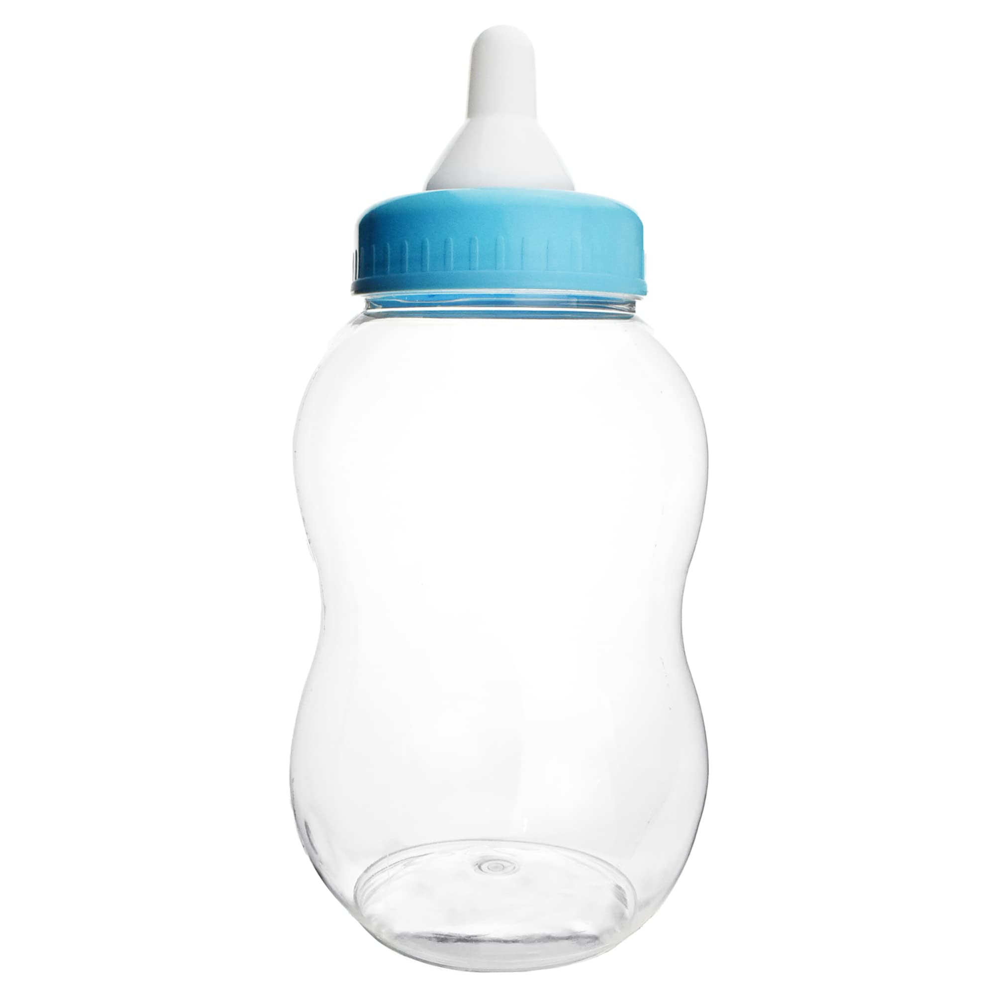 Homeford Jumbo Plastic Baby Milk Bottle Coin Bank 15-Inch - Light Blue