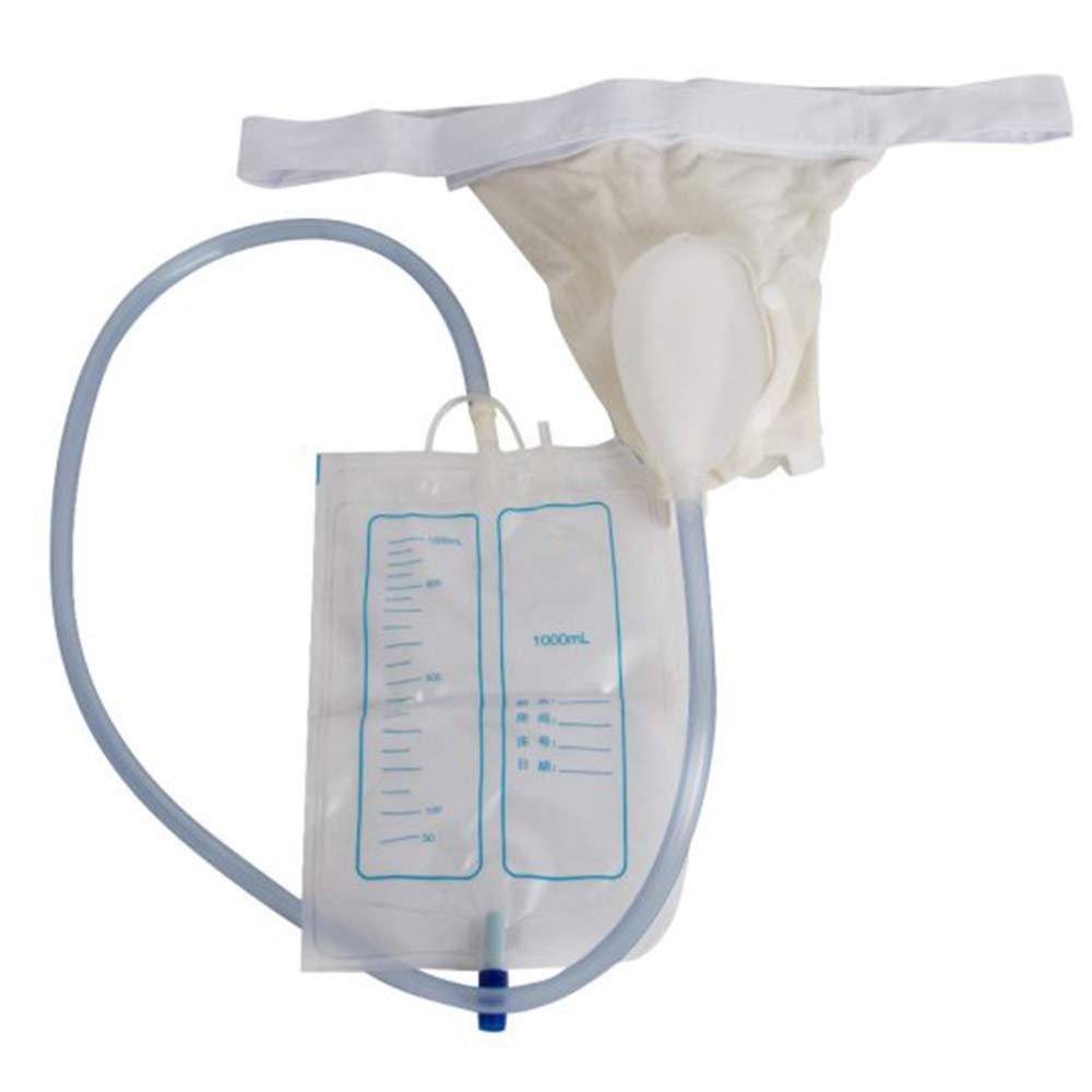 1700ml 30 Pcs Disposable Urine Bag Male Urine Collector With 2 Bandage Male  Urine Collector PE & PVC | Wish