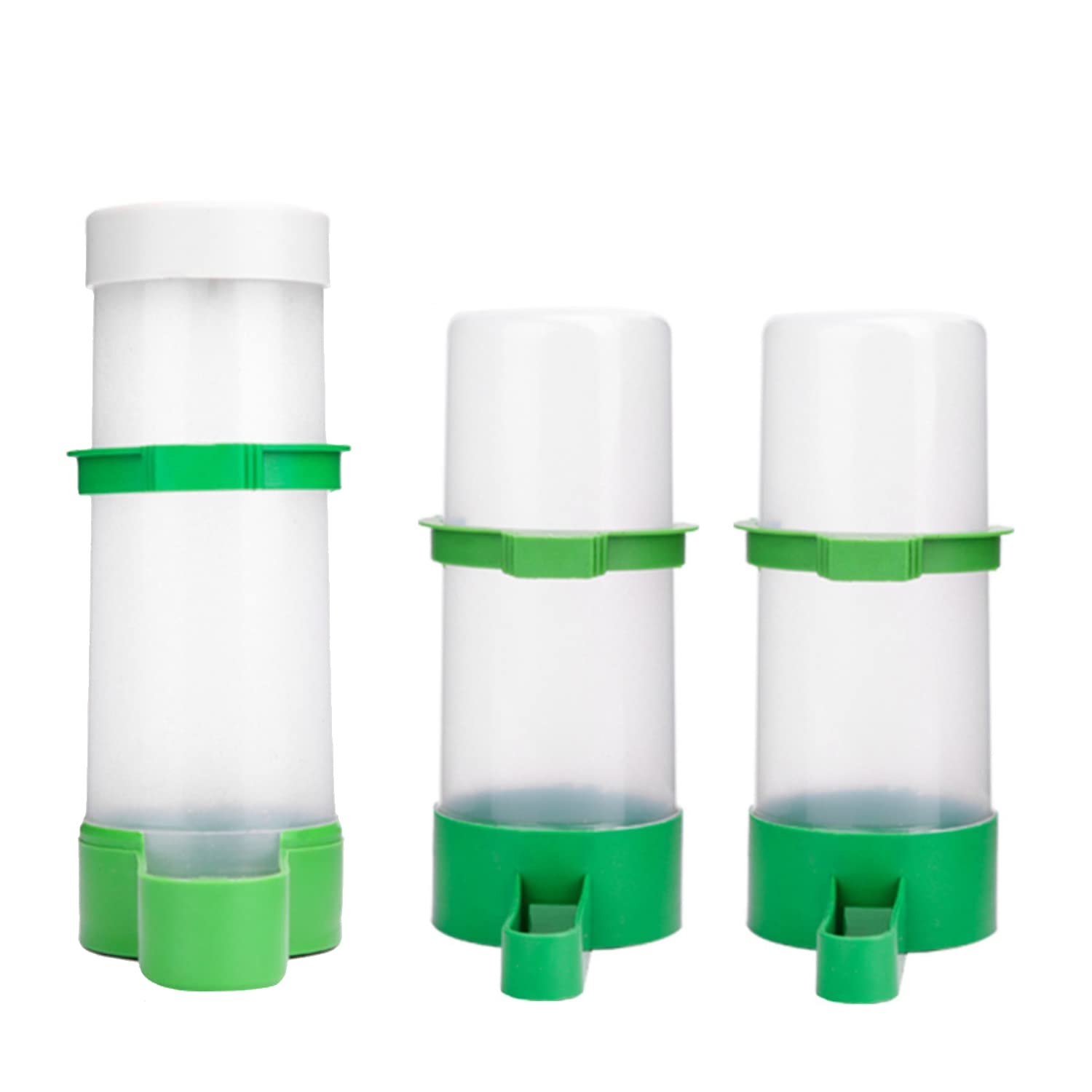 Bird Feeder, Bird Water Dispenser for Cage, XISTEST 2PCS Automatic Bird Water  Feeder with 1PCS Food