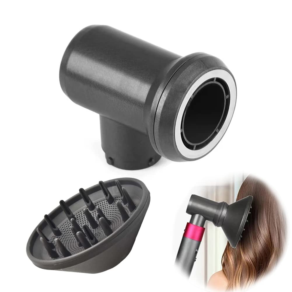 Chuancheng Diffuser and Adaptor for Dyson Airwrap Styler Into A Hair Dryer  Combination