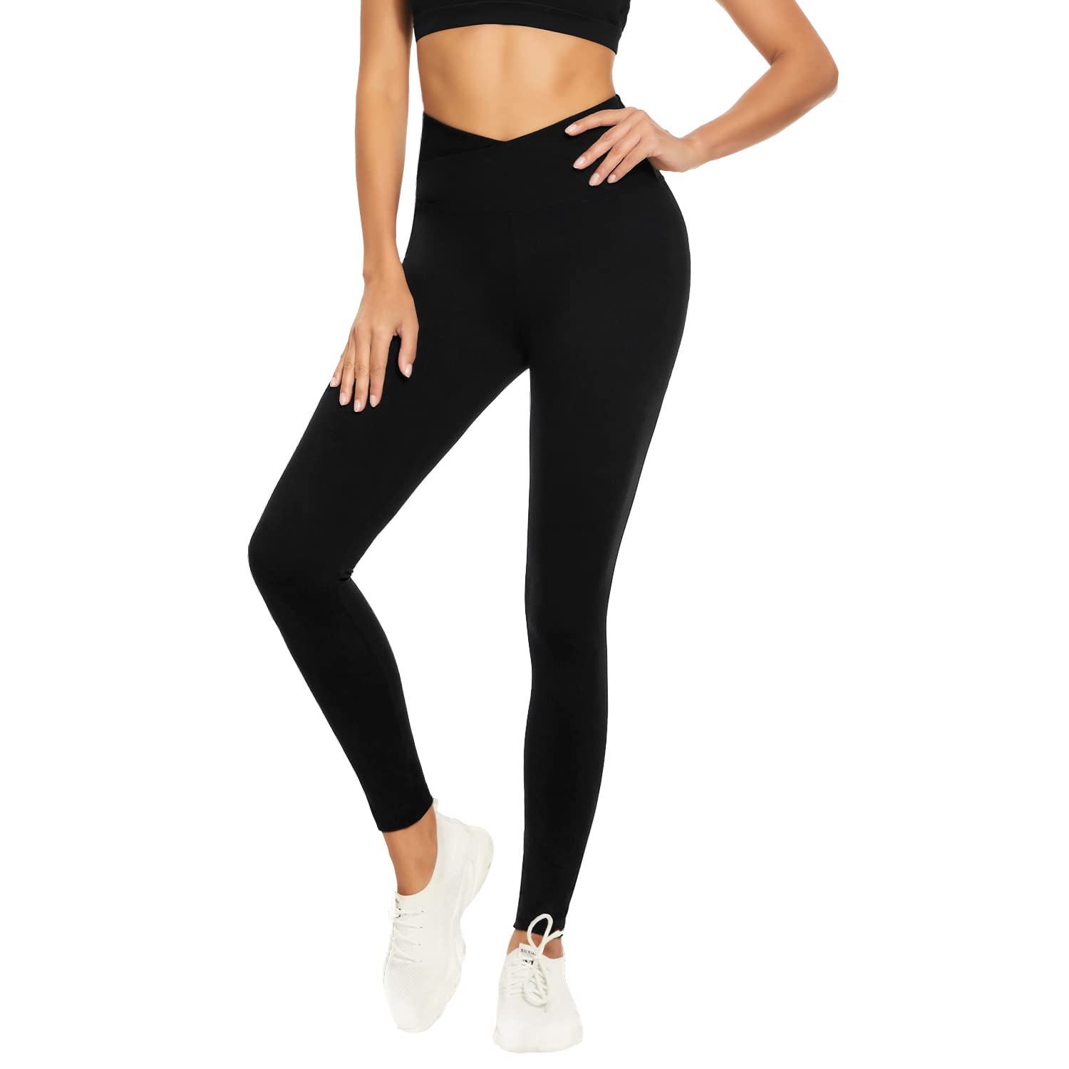 Women's Buttery Soft High Waisted Yoga Pants Tummy Control Workout Running  Yoga Leggings No See-Through Stretch Tights