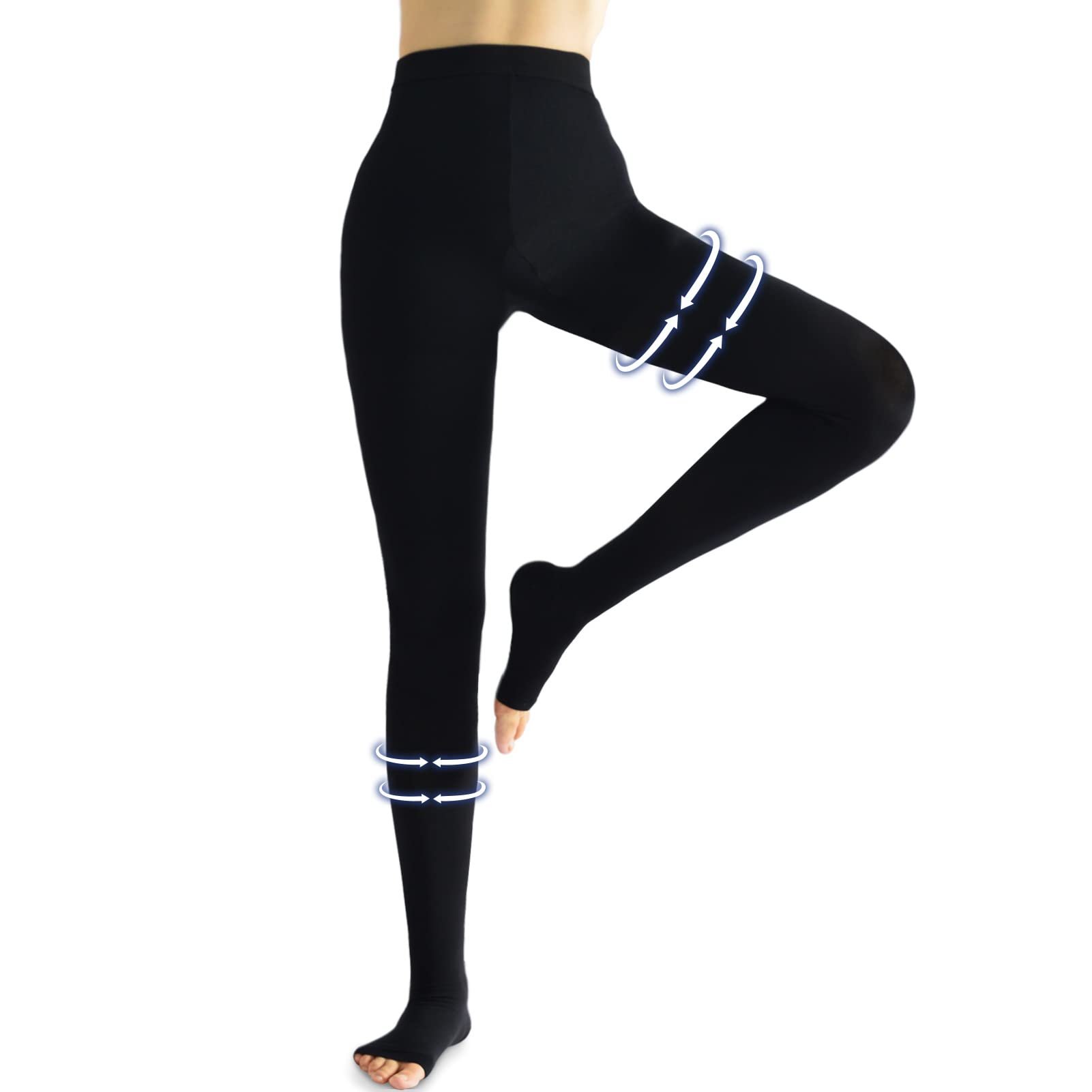 Beister Medical Compression Tights for Women & Men Class 2 Open