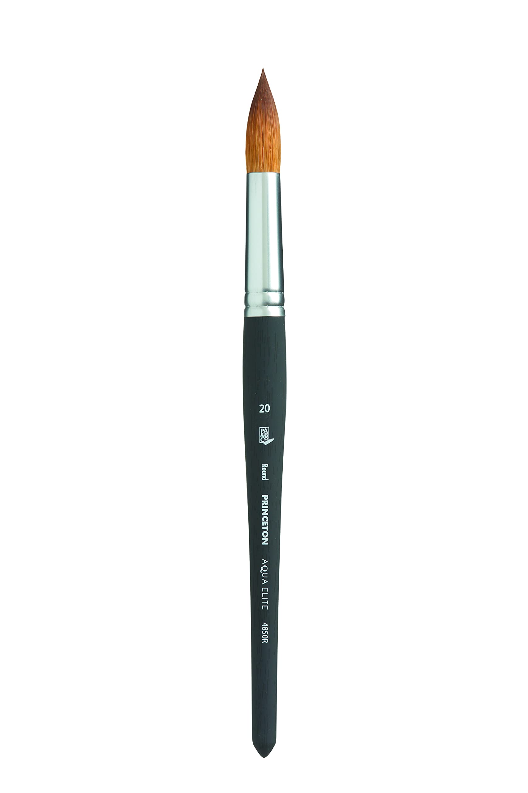 Princeton Aqua Elite Series 4850 Synthetic Brush - Travel Round, Size 4