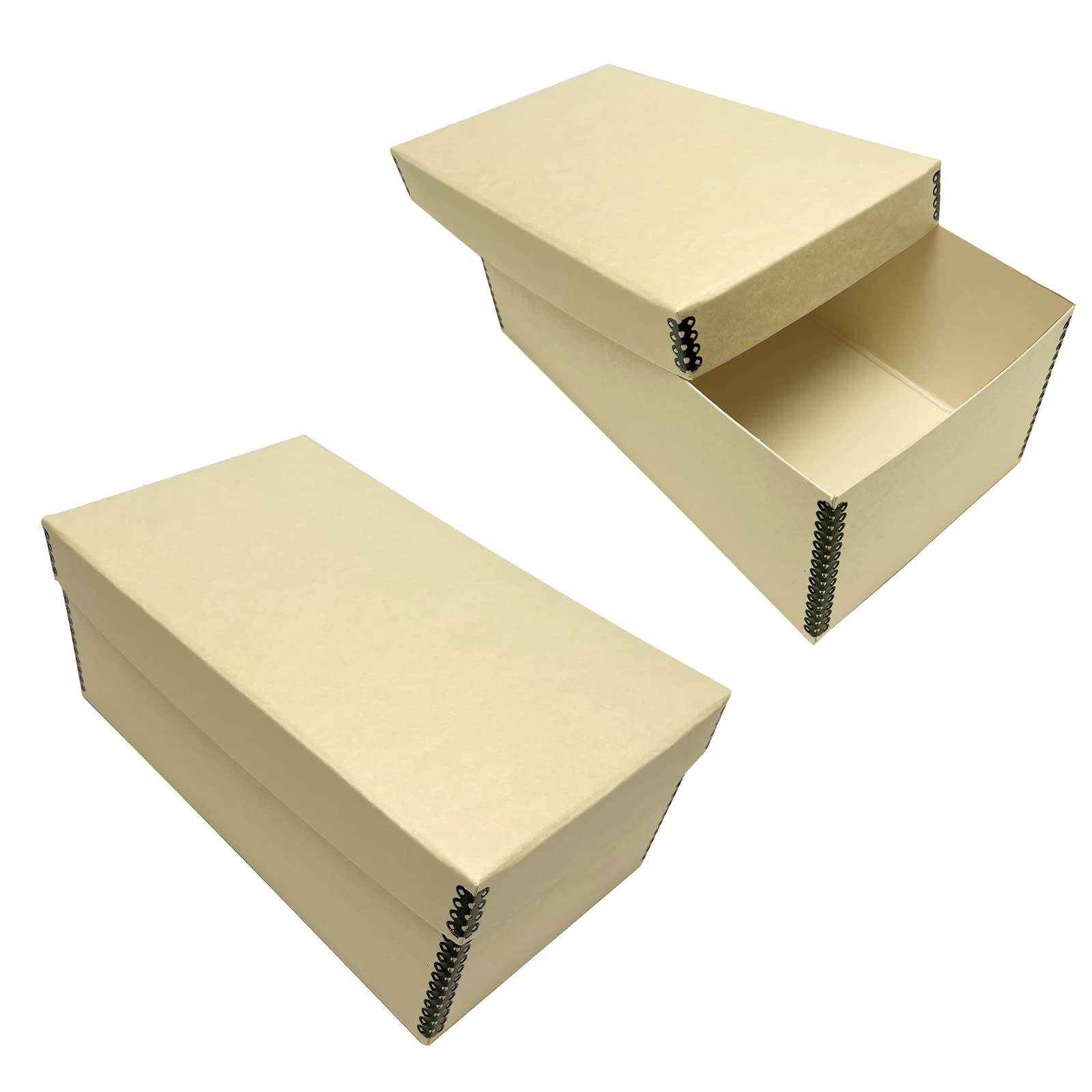 Lineco Short Lid Negative/Print Envelope Boxes (Tan) 799-0507