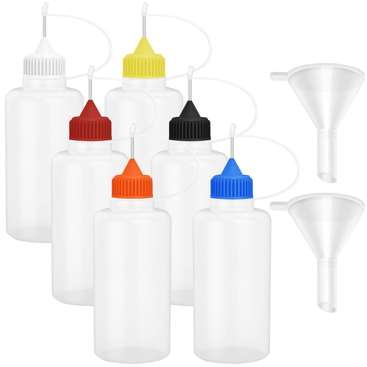 Plastic Dropper Bottle with Needle Tip for Glue, Liquid, Paint, Oil / –  Farmhouse Fabrication