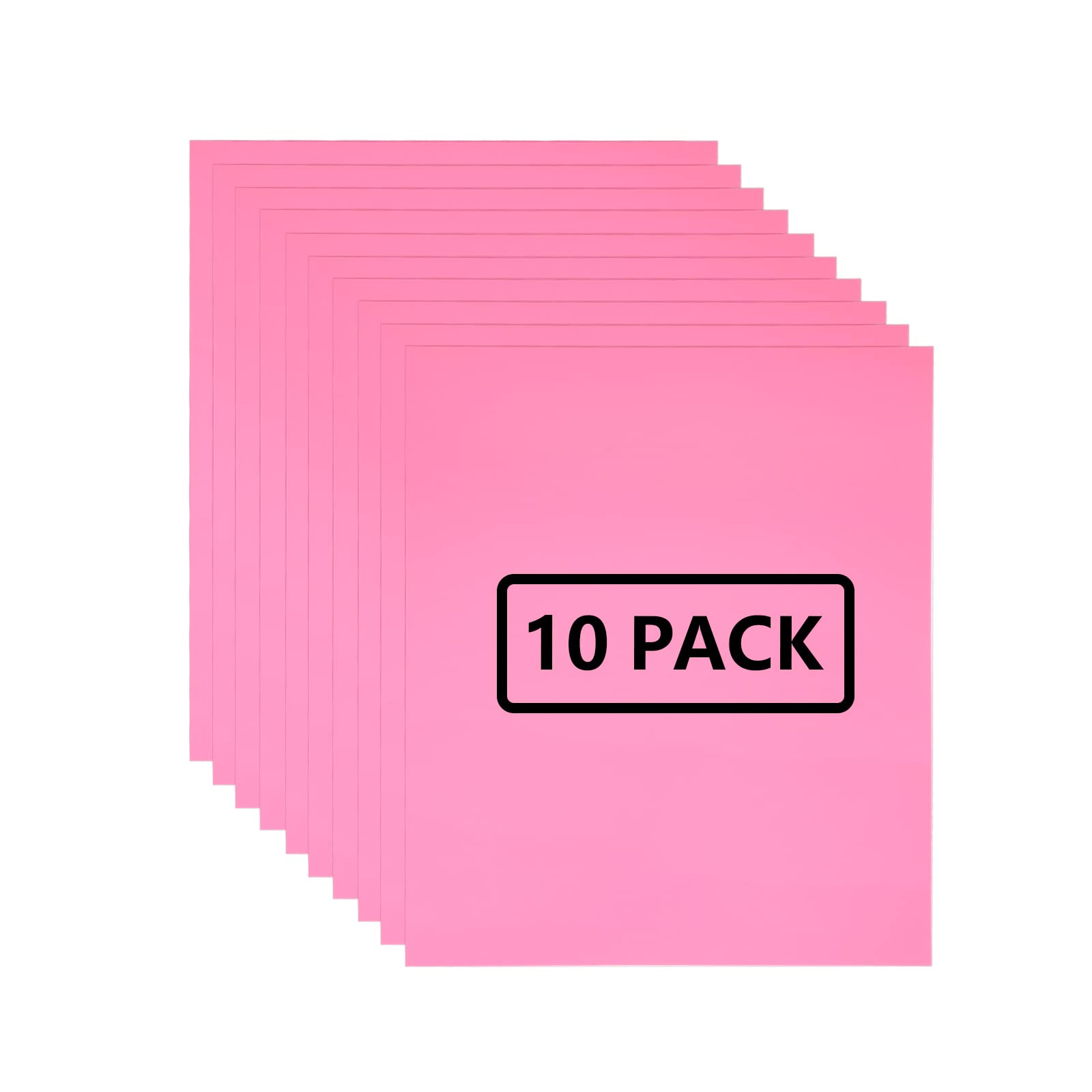 FUNKAKA HTV Heat Transfer Vinyl Bundle - 12 x 10 Pink HTV Vinyl