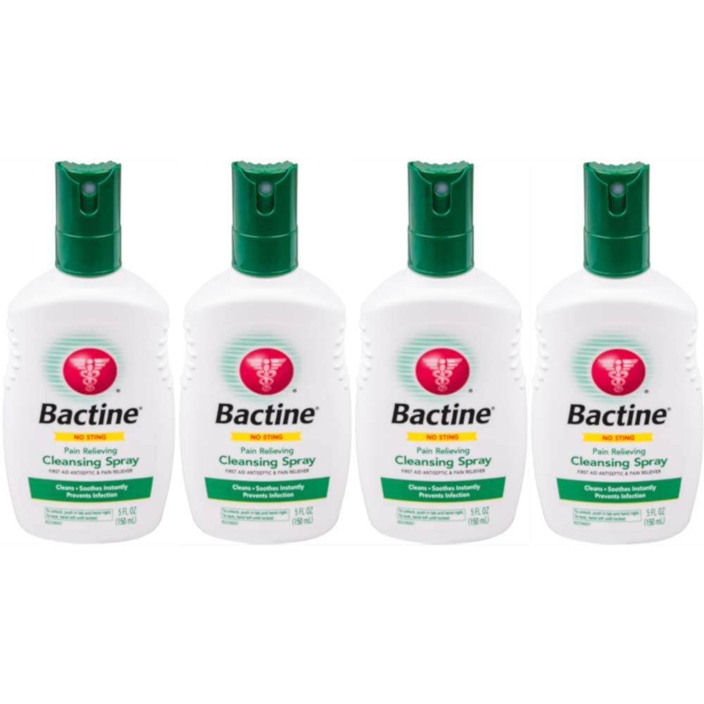 Bactine Original First Aid Spray 5 Fl Oz (Pack of 4)