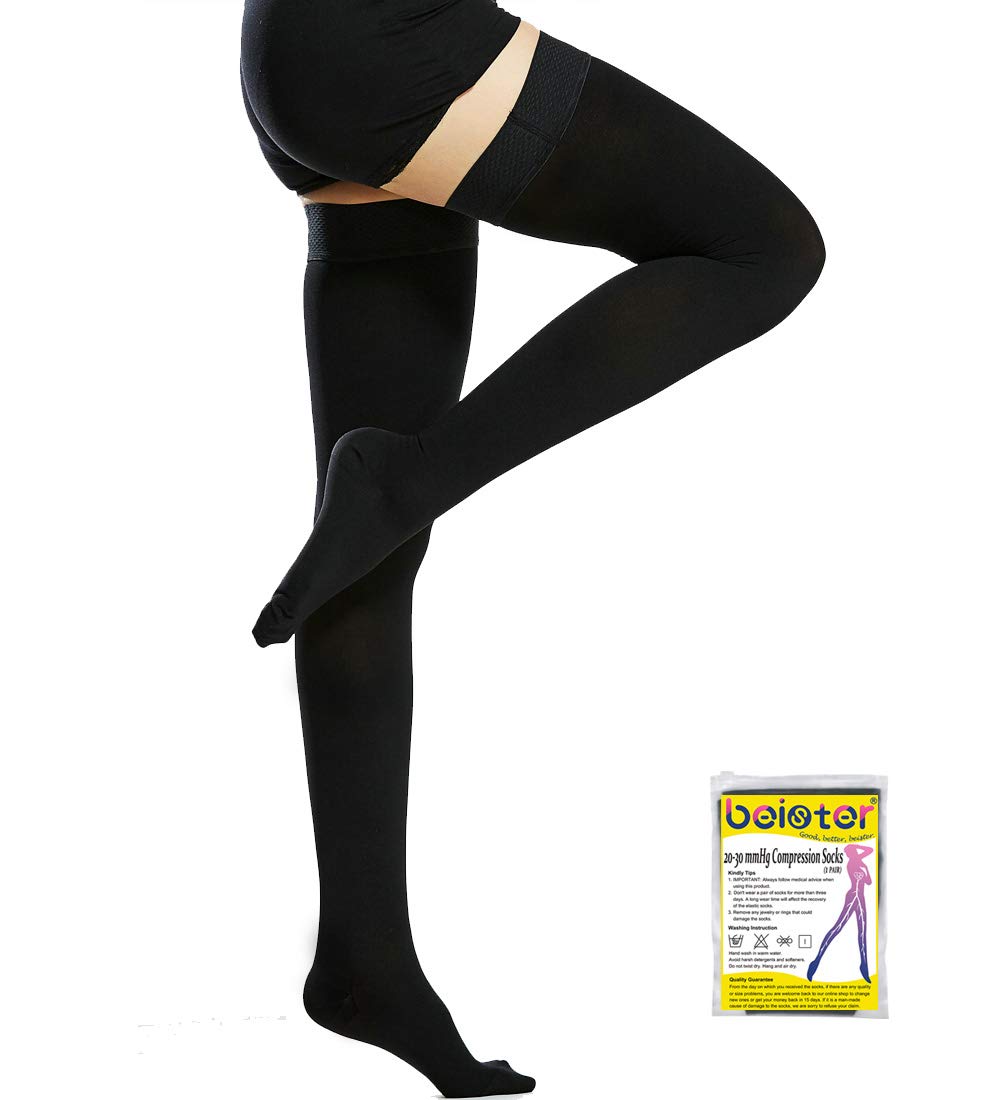 beister 20-30 mmHg Compression Stockings for Women & Men, Medical