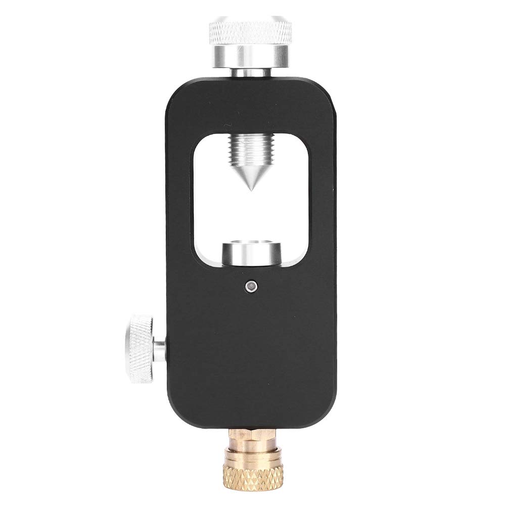 BTOER Scuba Diving Tank Refill Adapter Aluminium Alloy Oxygen Cylinder Adapter High Pressure Din Valvefor Diving Air Bottle Yellow Mpa Dial