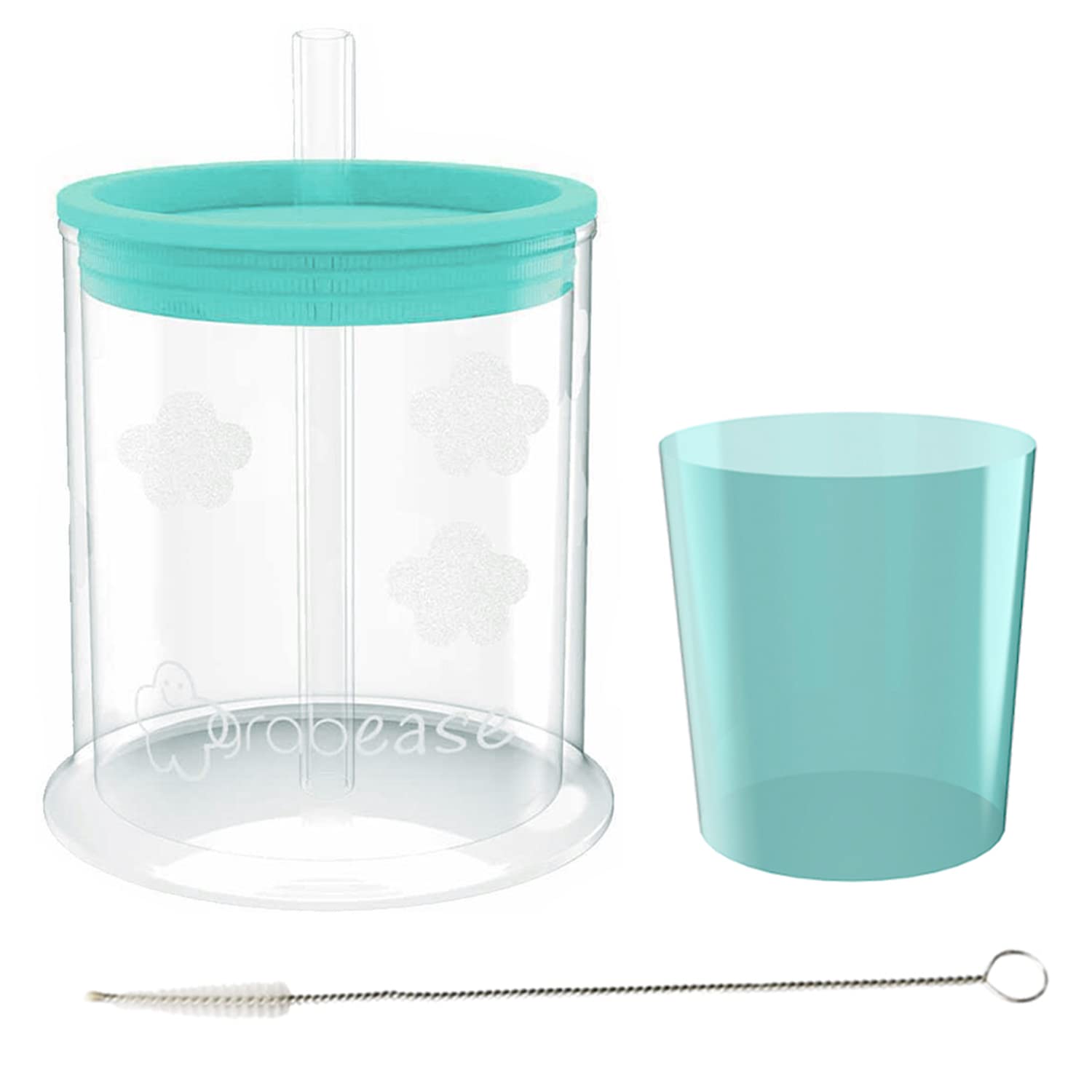 grabease Straw Cup for Baby Feeding Sippy Cups Toddler Sippy Cups BPA-Free  & Phthalate-Free