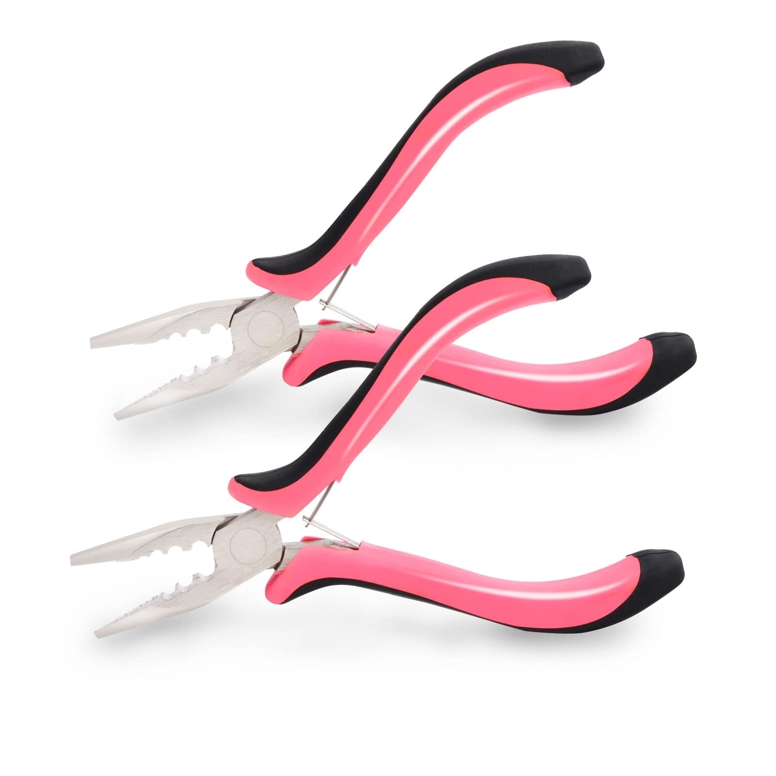 ColorYoung Hair Extension Pliers Multi Functional Microlink Tool Kit For  Hair Remove Links and Micro Rings Extensions Hair Tinsel Professional Hair