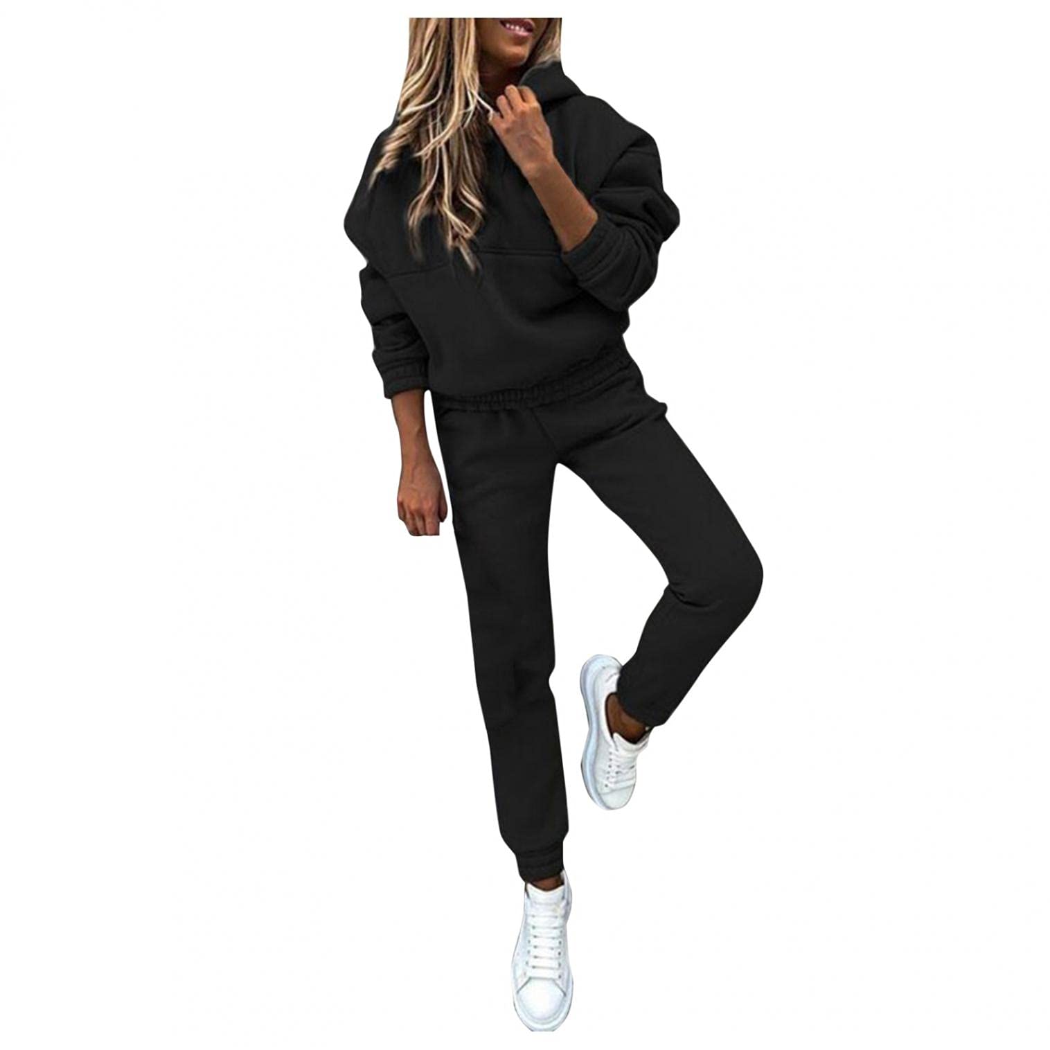 Women's Tracksuit Full Sleeve Casual Tracksuit Hooded and Jogging