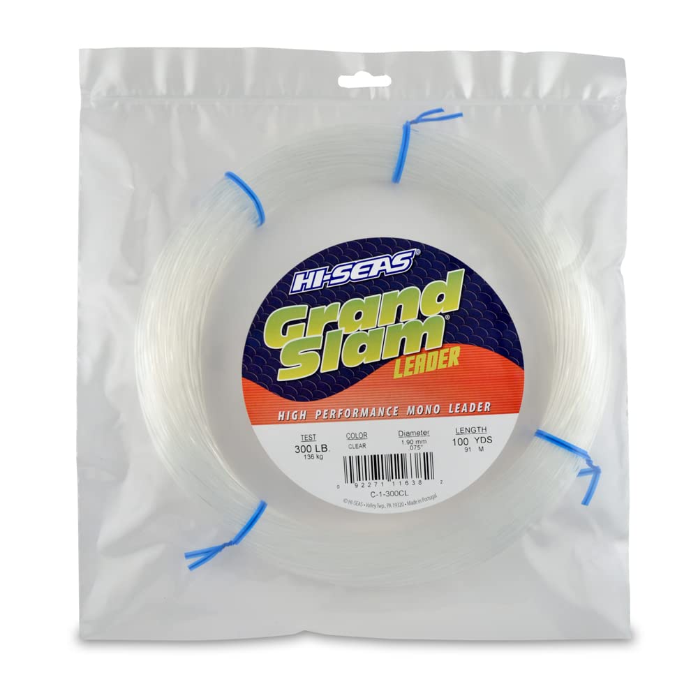 HI-SEAS Grand Slam Monofilament Fishing Leader - Superior Strong