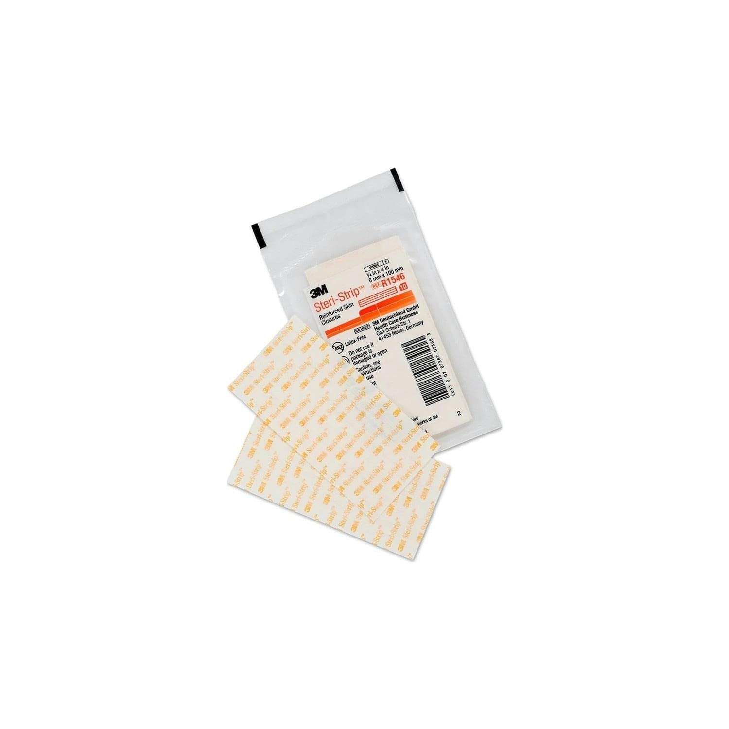  Minnesota 3M Healthcare Steri-Strip 1/4 x 4, Reinforced  Category: Specialty Dressings Woundcare Products (10 Strips) : Health &  Household