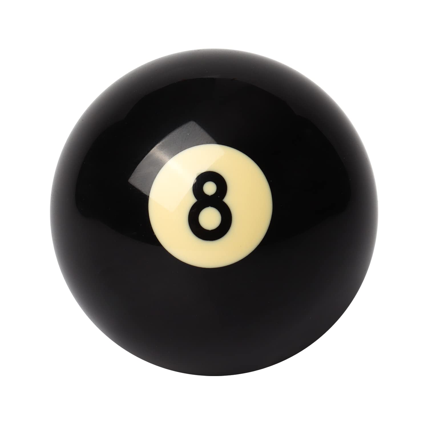 Uxcell 2 1/4 #8 Ball Billiard Replacement Ball Pool Table Ball Pool Ball,  Black