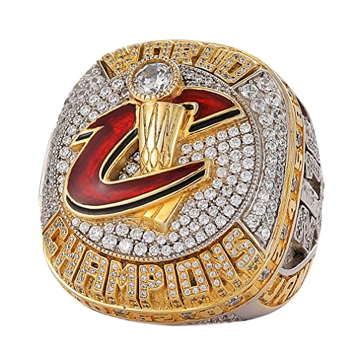 VERENIX Replica Championship Ring 2016,Basketball Fan Gifts for Men Women  Boys,Cleveland Decorations Accessories for