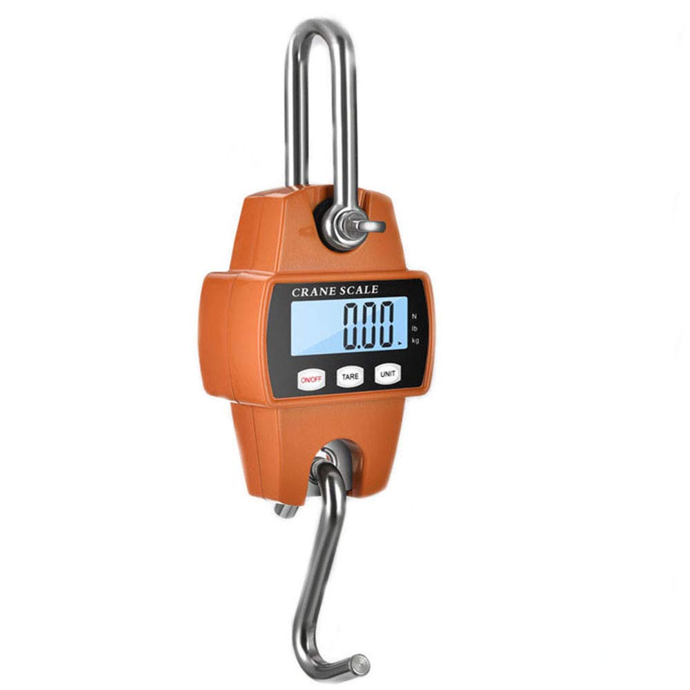 Hanging Weight Scale Industrial Heavy Duty for Farm, Hunting, Bow Draw  Weight, Big Fish & Hoyer Lift with Accurate Sensor Digital, Professional  (660 LBS)2