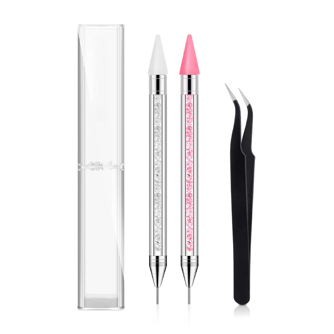 Nail Rhinestone Picker Dotting Pen, Wax Pencil for Rhinestones