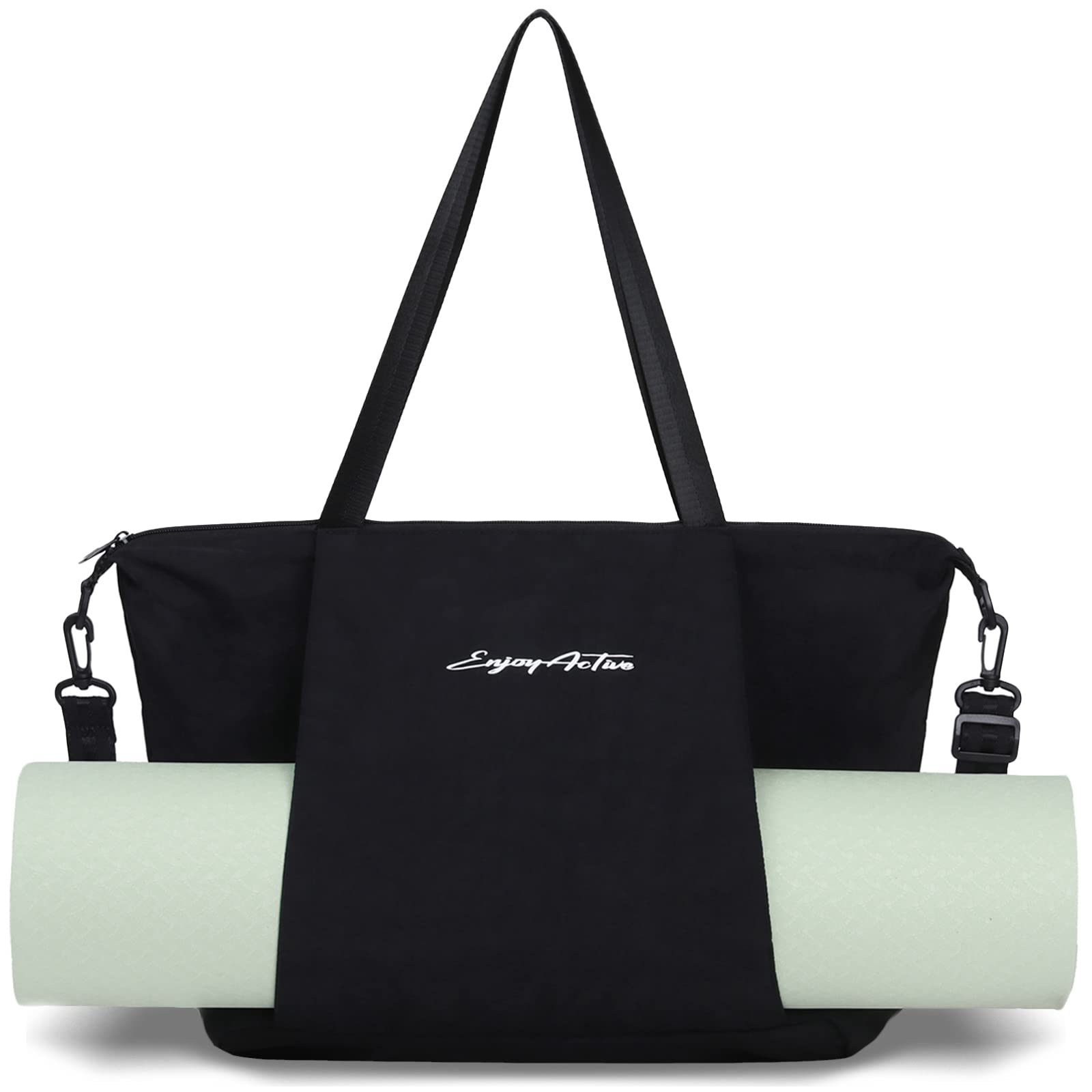 EnjoyActive Yoga Mat Bag  Full Zip, Multi Pocket, Waterproof