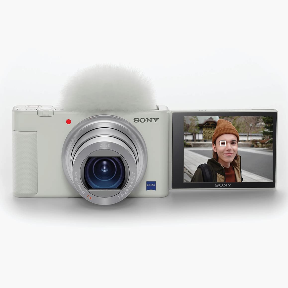  Sony ZV-1 Digital Camera for Content Creators, Vlogging and   with Flip Screen, Built-in Microphone, 4K HDR Video, Touchscreen  Display, Live Video Streaming, Webcam : Electronics