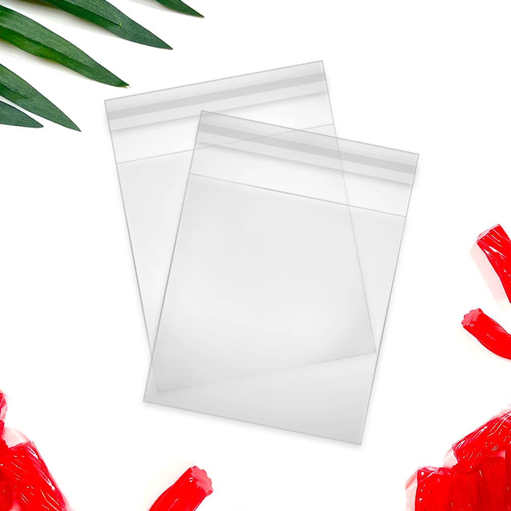 Seal Fresh Cello Bags 3x4 Inches (1000 Count) Clear Plastic Resealable  Self-Adhesive Sealing Cellophane Bags For Snacks Popcorn Cookies Candies  Treats Pastries Party Favors Decorative Wrappers and Goodies 3 x 4