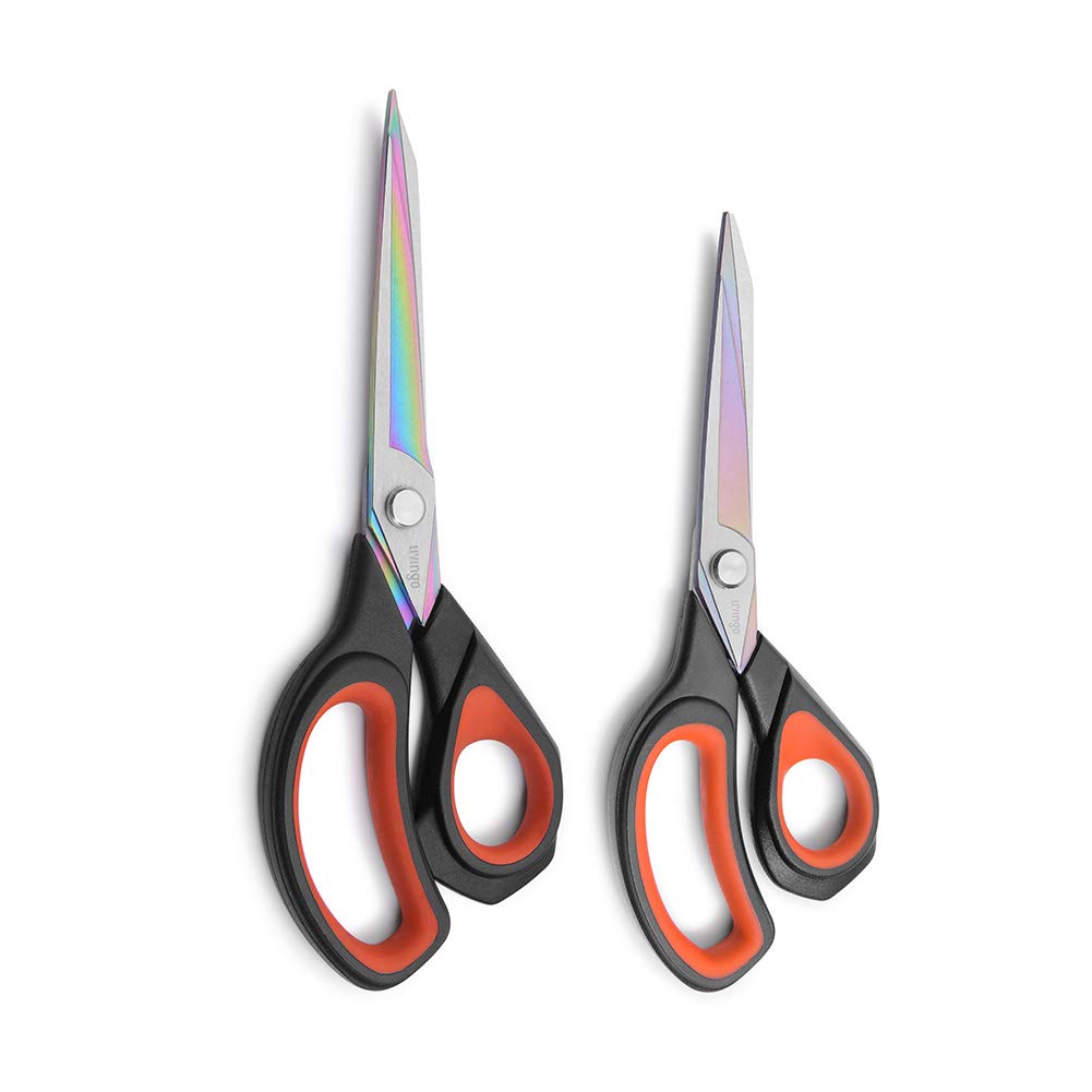 2-pack Premium Heavy Duty Kitchen Shears Ultra Sharp Stainless