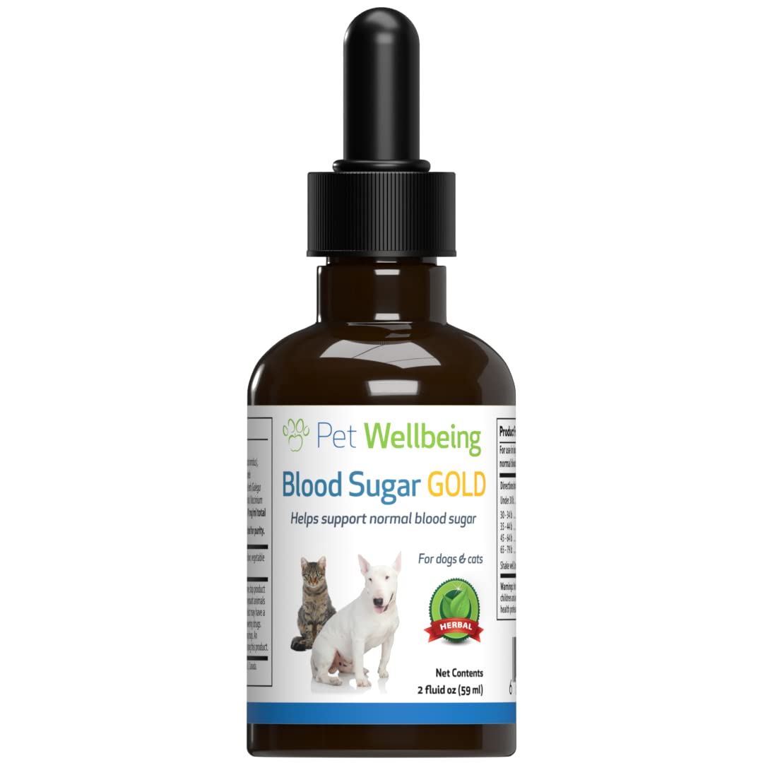 Pet Wellbeing Blood Sugar Gold for Cats Natural Support for Healthy