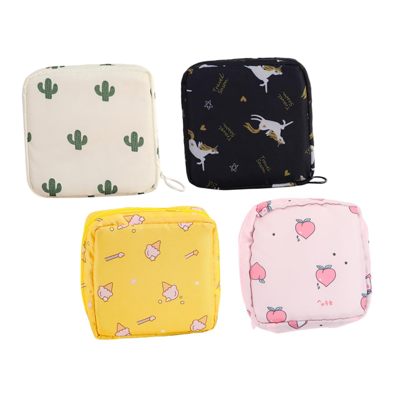 1pc Aunt's Towel Storage Bag Mini Purse for Girls Miniature Holder Canvas  Stands Sanitary Napkin Holder