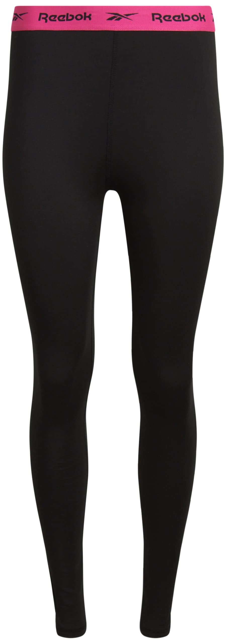 Reebok Women's Performance Leggings - Athletic Base Layer Yoga Pants  Leggings (S-XL) Black Small