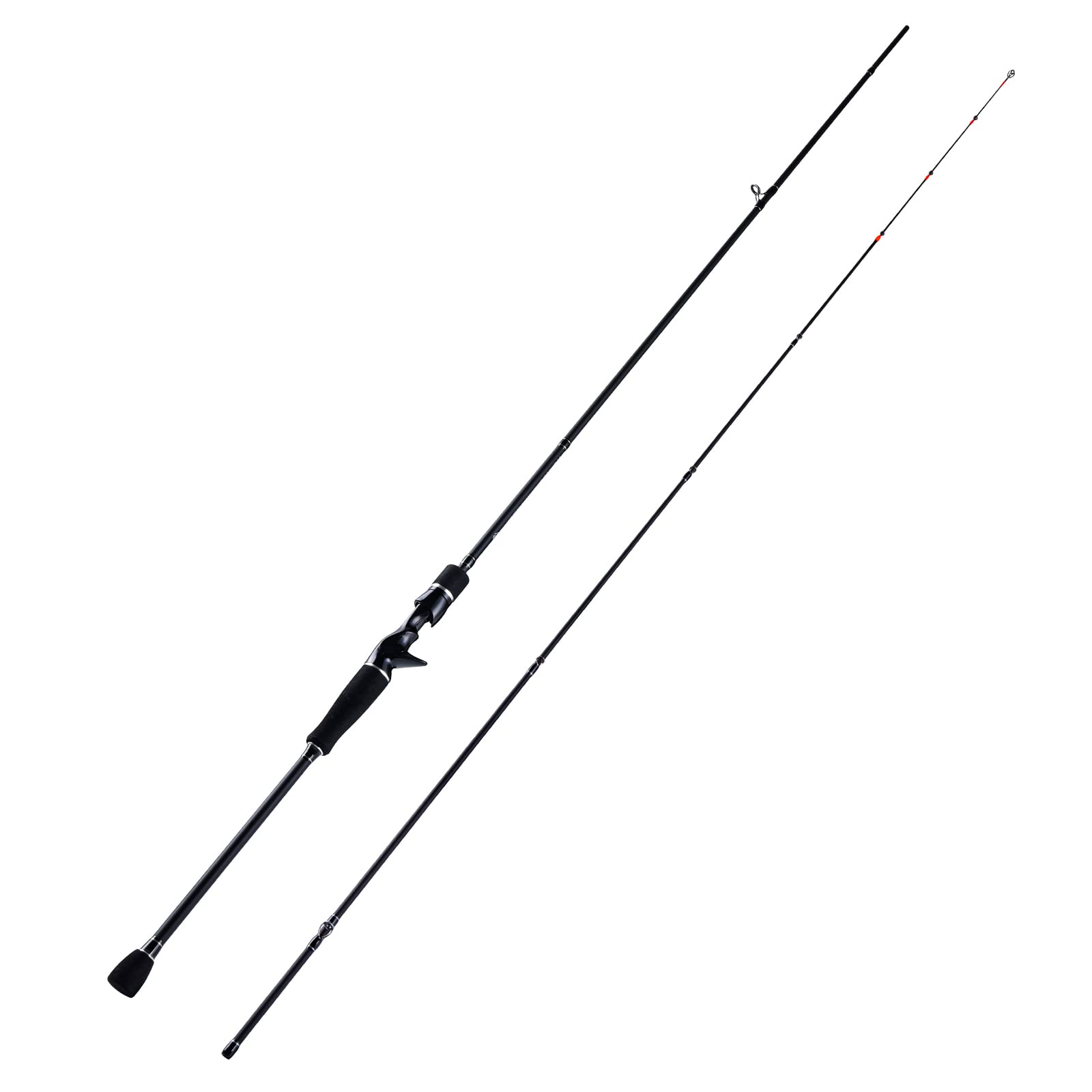 Goture Ultralight Fishing Rod, 2 Piece Jigging Spinning Rod