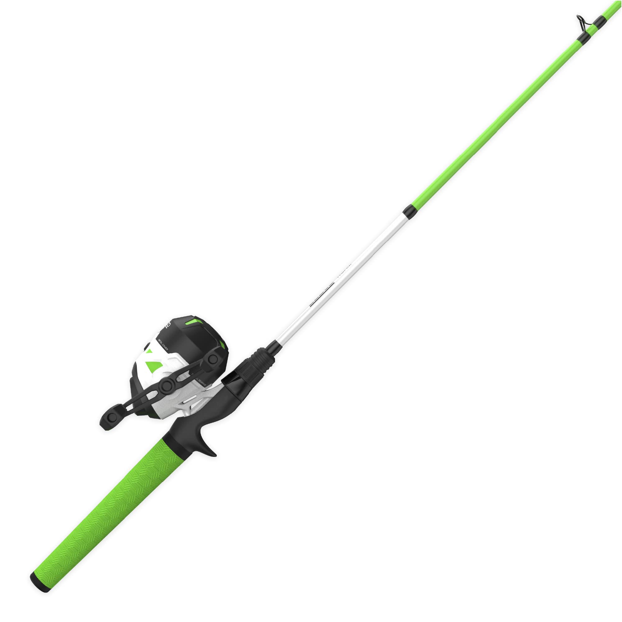 Zebco Roam Spincast Reel and Fishing Rod Combo 6-Foot 2-Piece Fiberglass Fishing  Pole with