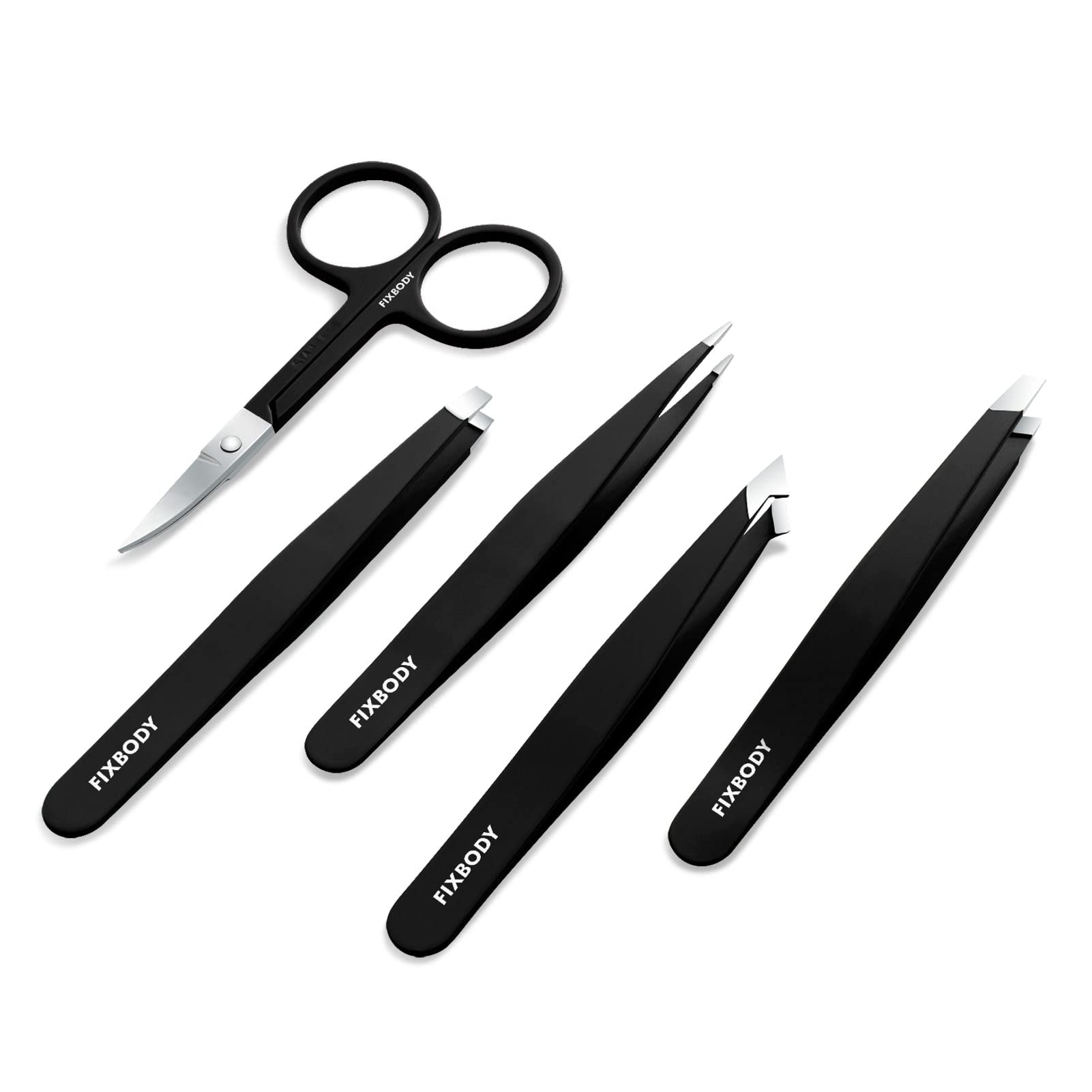 Pro-Curved Tweezers, Stainless Steel