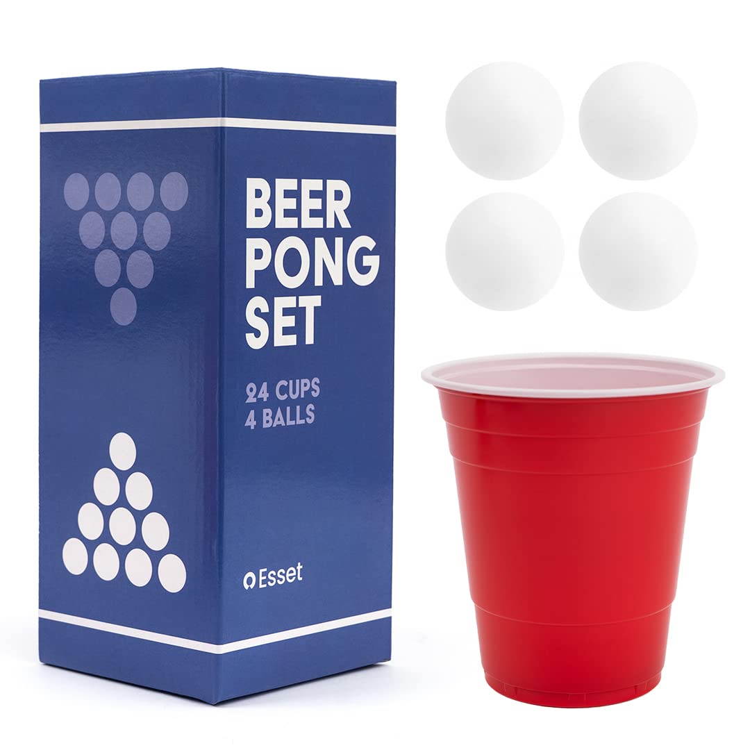 beer pong kit, 24 pack