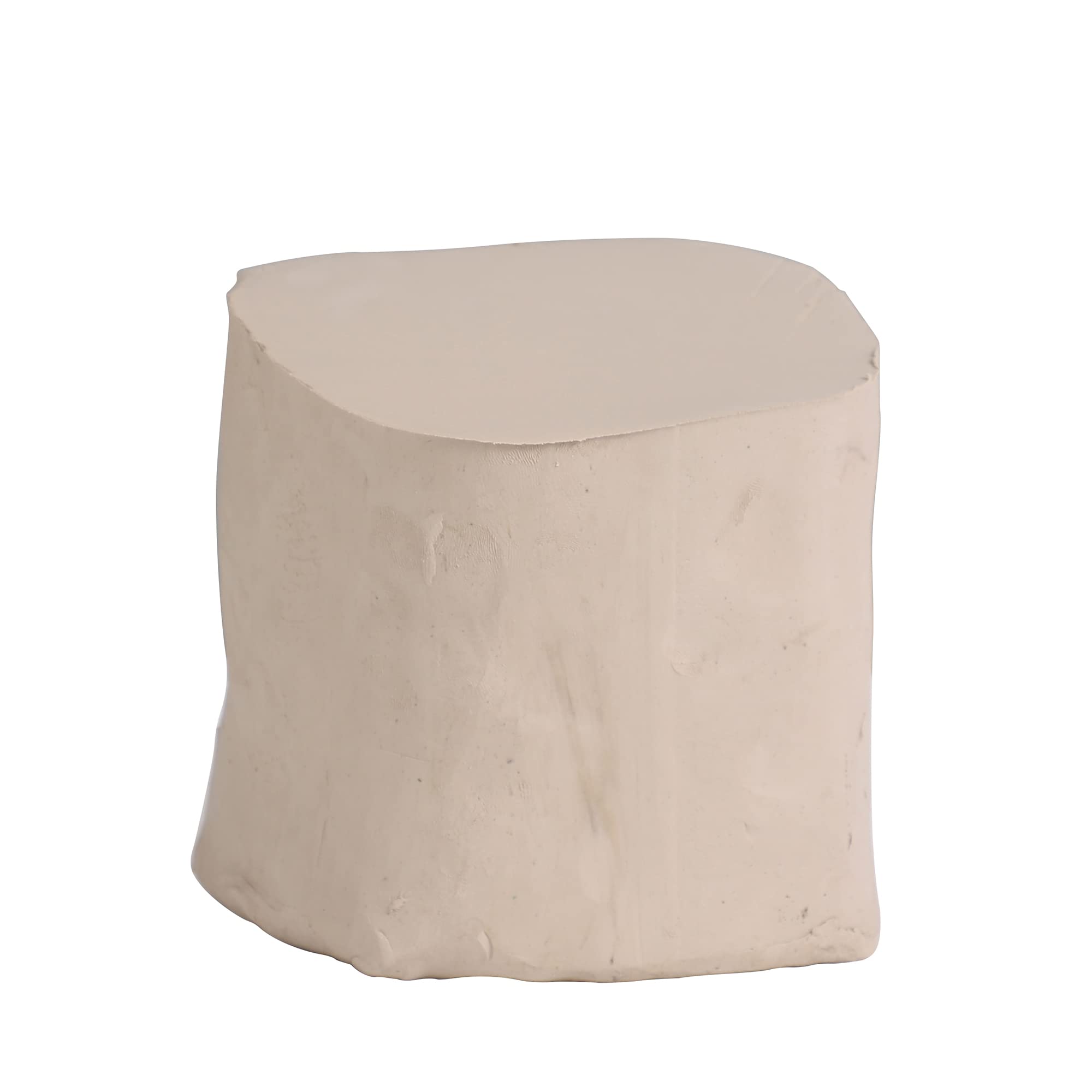Deouss Mid High Fire White Stoneware Clay for Pottery Mid Fire Cone 5-7  Ideal for Wheel Throwing Hand Building Sculpting Great for All Skill Levels  Whiteware Clay- Pottery Clay Fires White 5 lbs