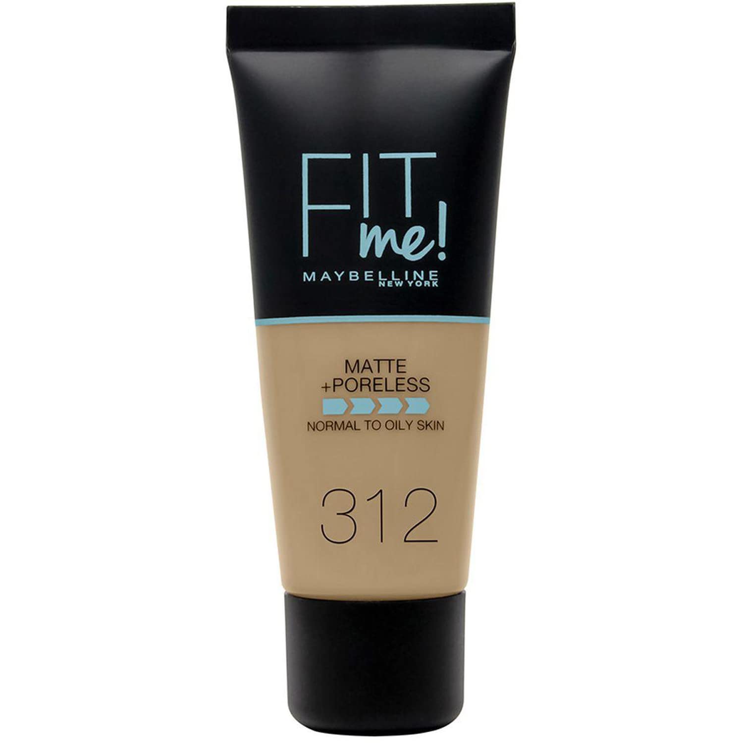 Buy Maybelline New York Fit Me Matte + Poreless Liquid Foundation, 312  Golden, Matte Foundation, 16 HR Oil Control Foundation