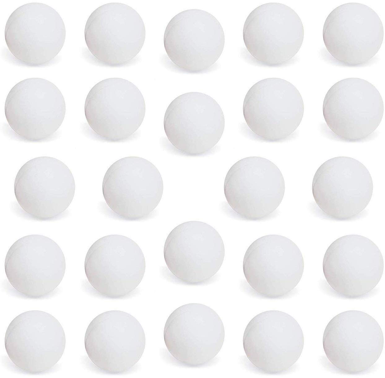 Totem World 24 White Beer Pong Balls - 38mm Ping Pong Washable Plastic for  Decoration, Crafts or