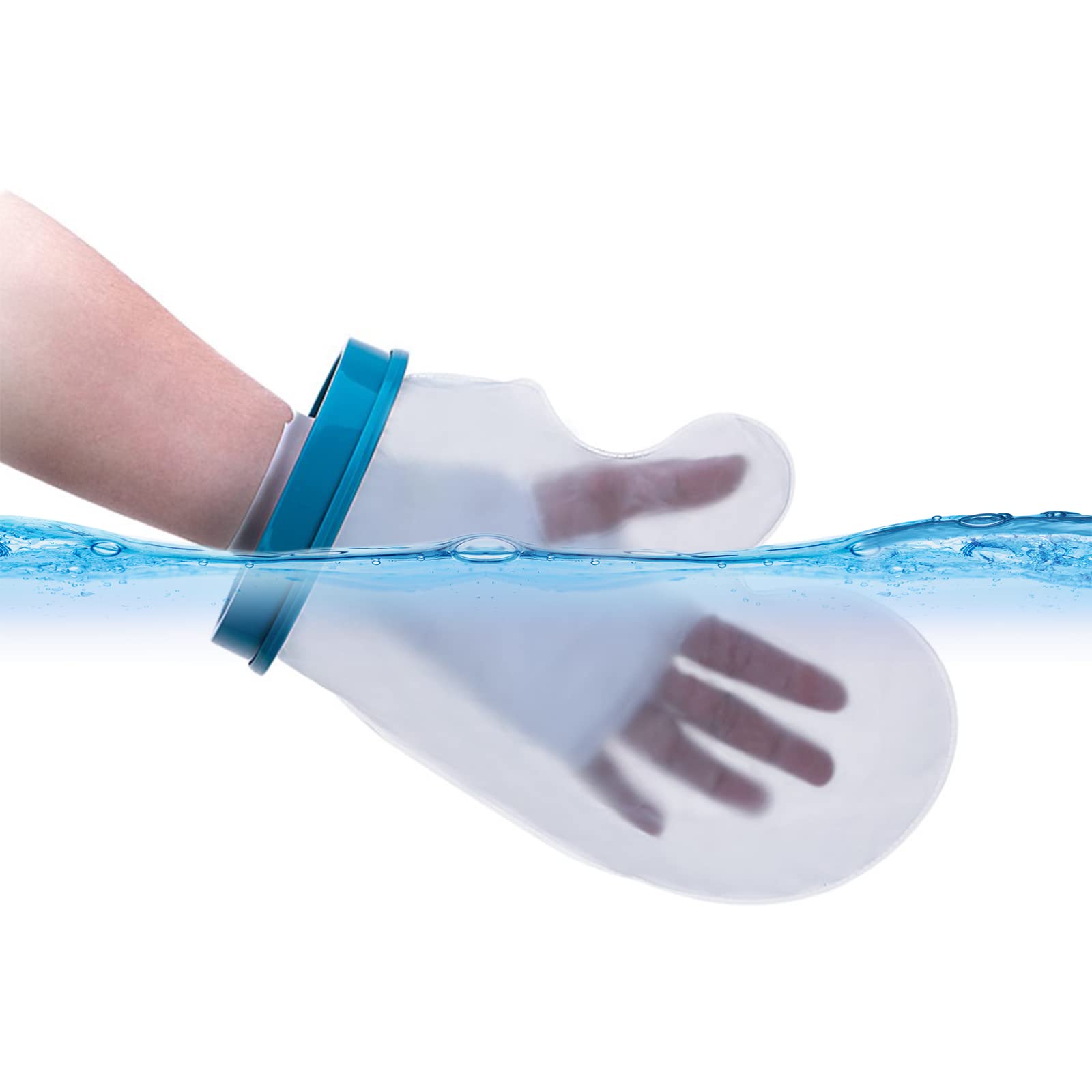 thumbnail image 2 of Hand Cast Cover Warm Gloves - Fleece-Lined Protectors For Fractures & Injuries In Multiple Colors & Thicknesses 2 of 4