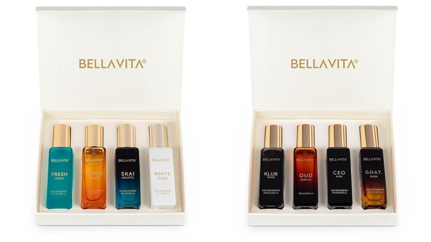 Perfume Gift Set Men 8x0.68fl oz | GoSupps.com