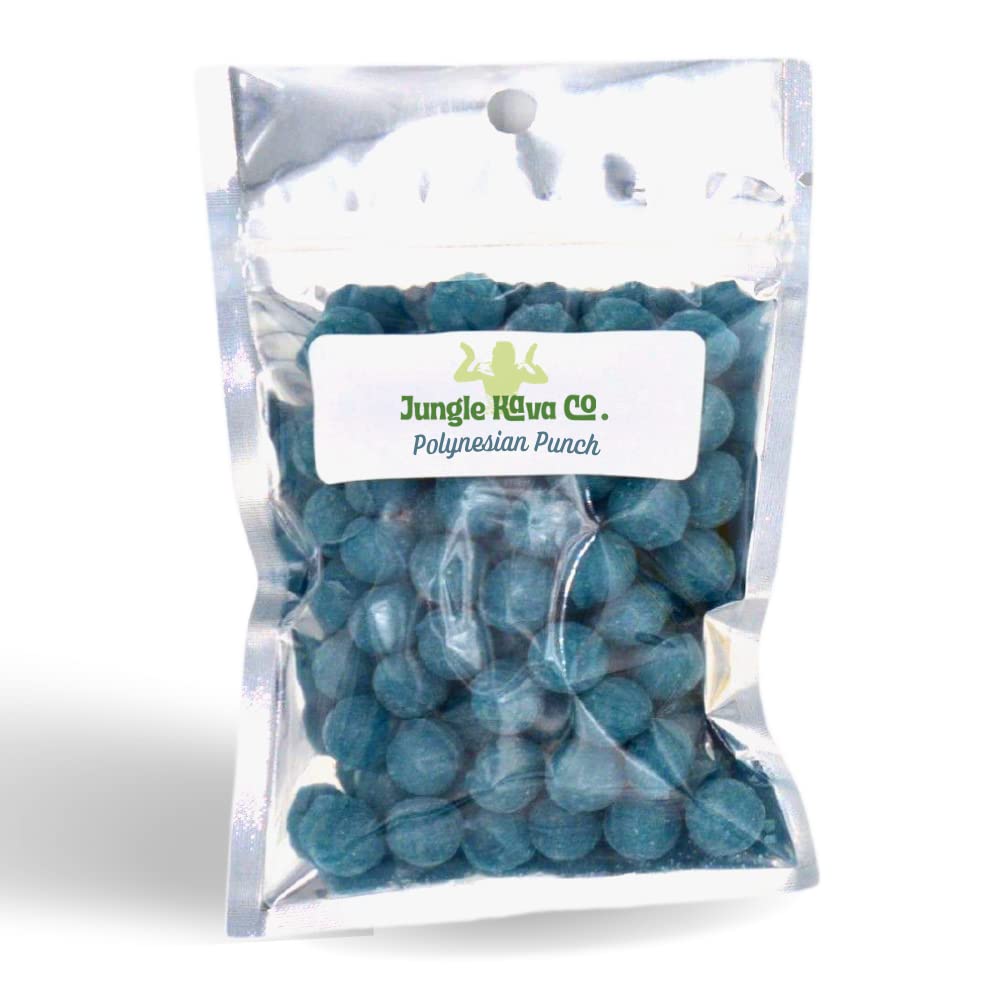 JUNGLE KAVA Co. Kava Hard Candy Drops/Polynesian Punch Kava Extract