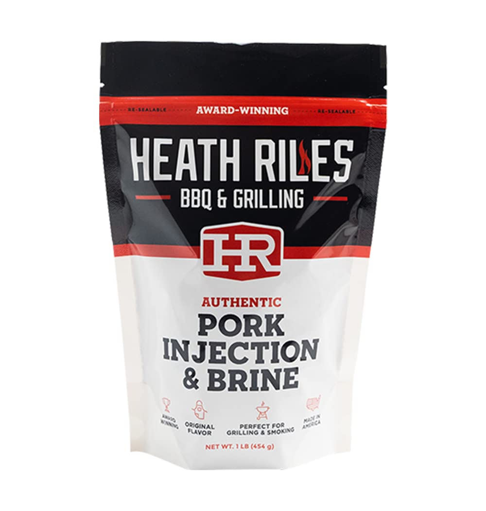 Pork Injection & Brine, Heath Riles Meat Injector, Award Winning Pork  Injector & Brine, Made in the USA