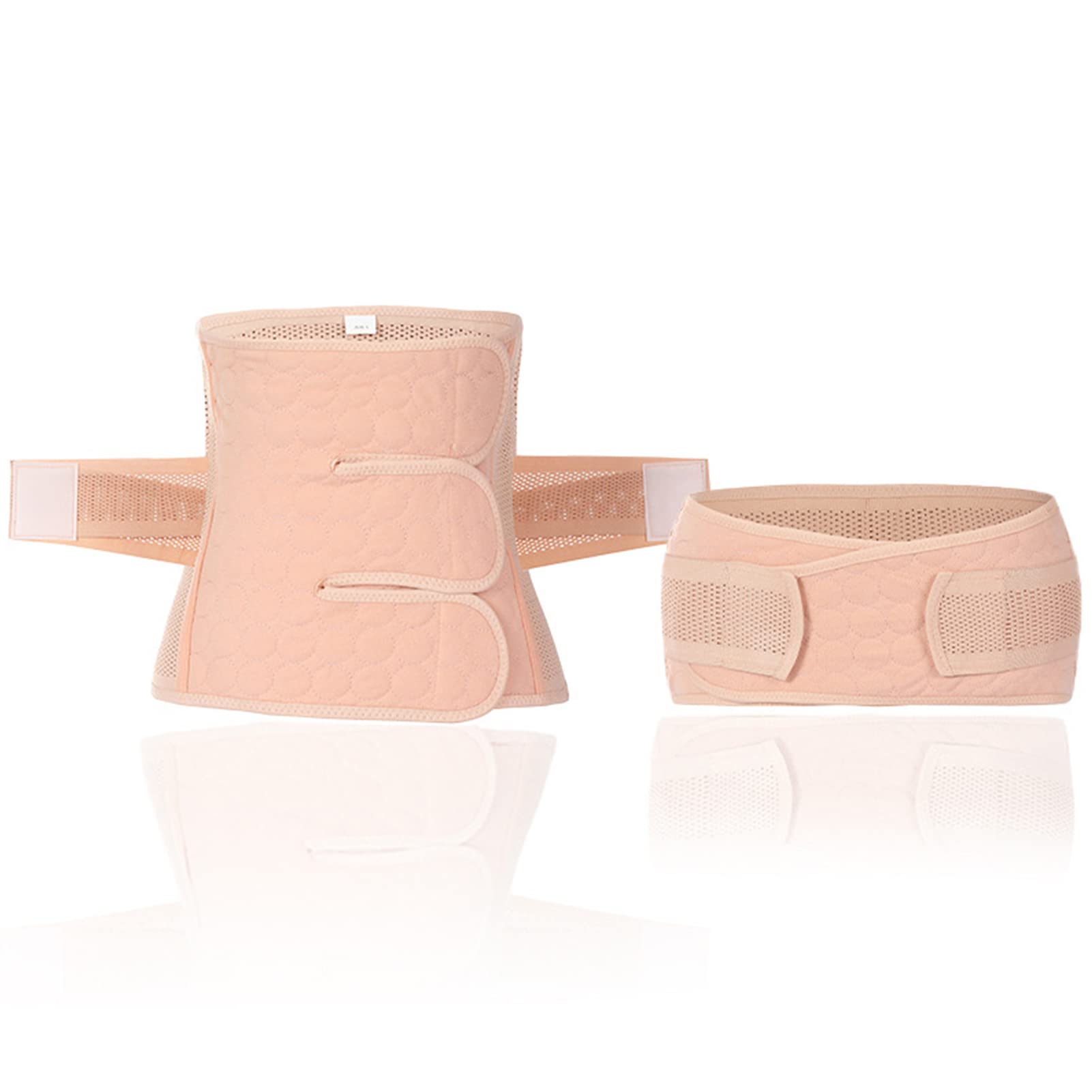 Modloan Postpartum Belly Wrap 3 in 1 - Postpartum Belly Band Belt for Abdominal Support & C