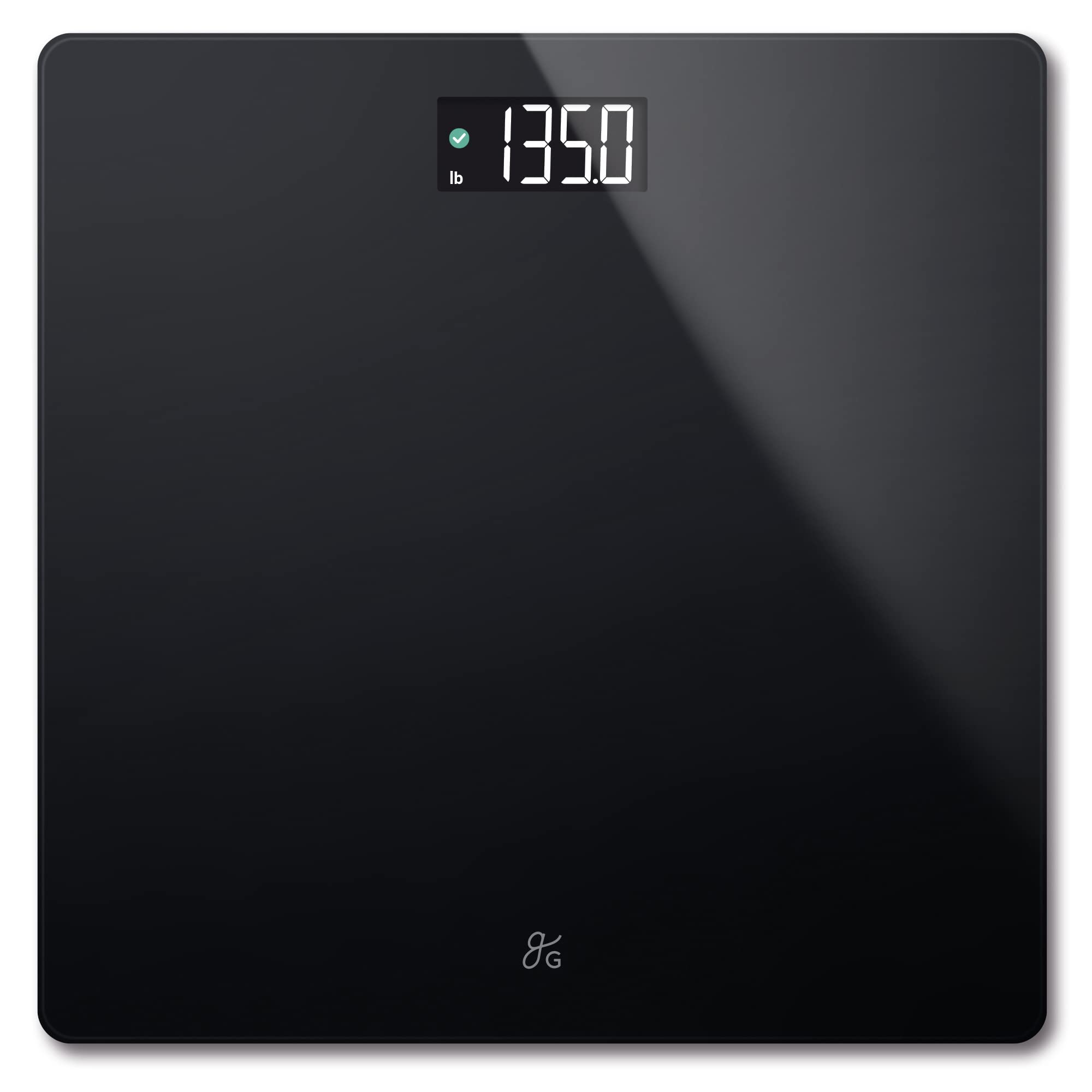 Accucheck Digital Body Weight Scale from Greater Goods, Patent Pending Technology (Clear)