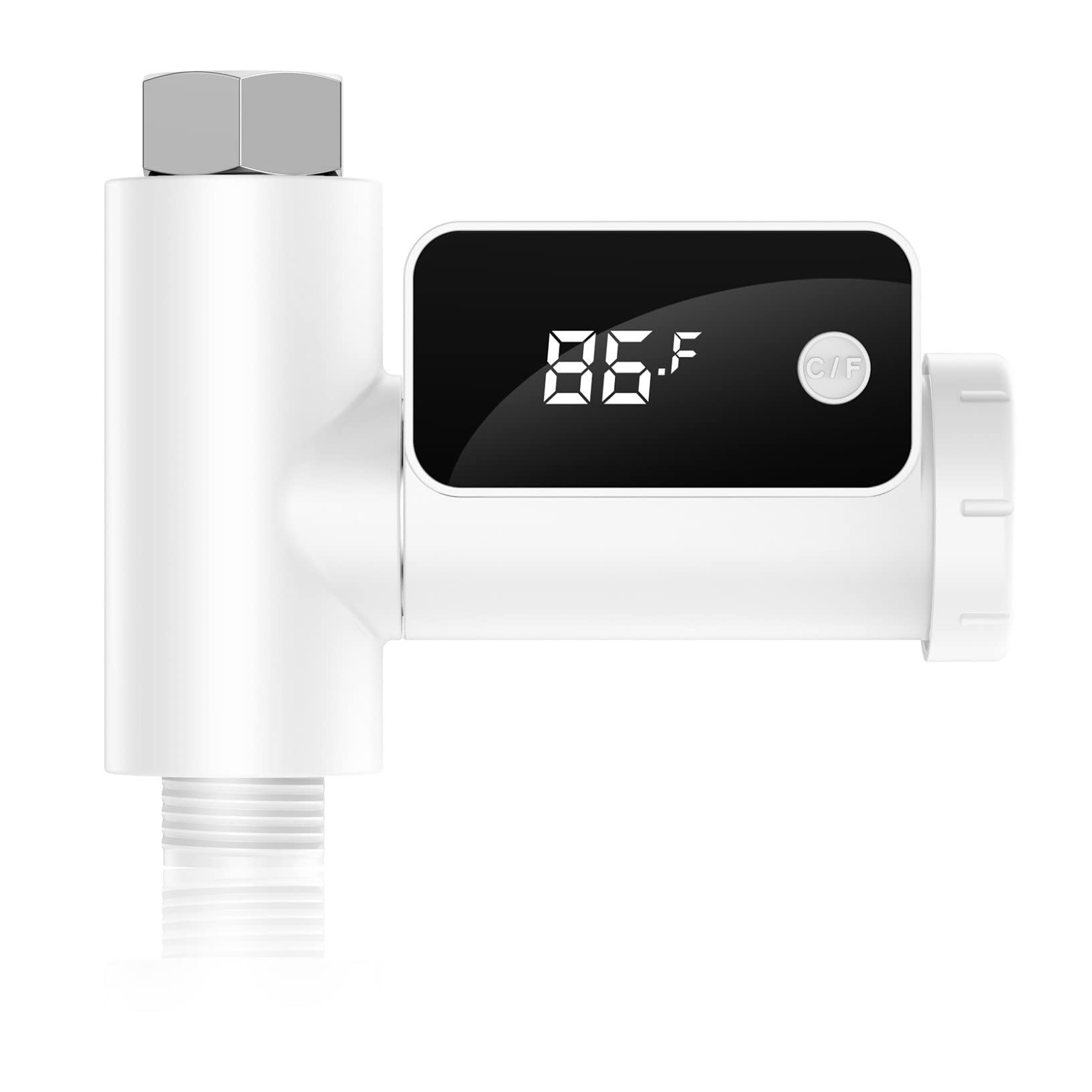 Instant Read Shower Thermometer | Faucet Shower Kit | LED Display Supports  Celsius and Fahrenheit | Suitable for Baby/Self-Shower Kids/Kitchen