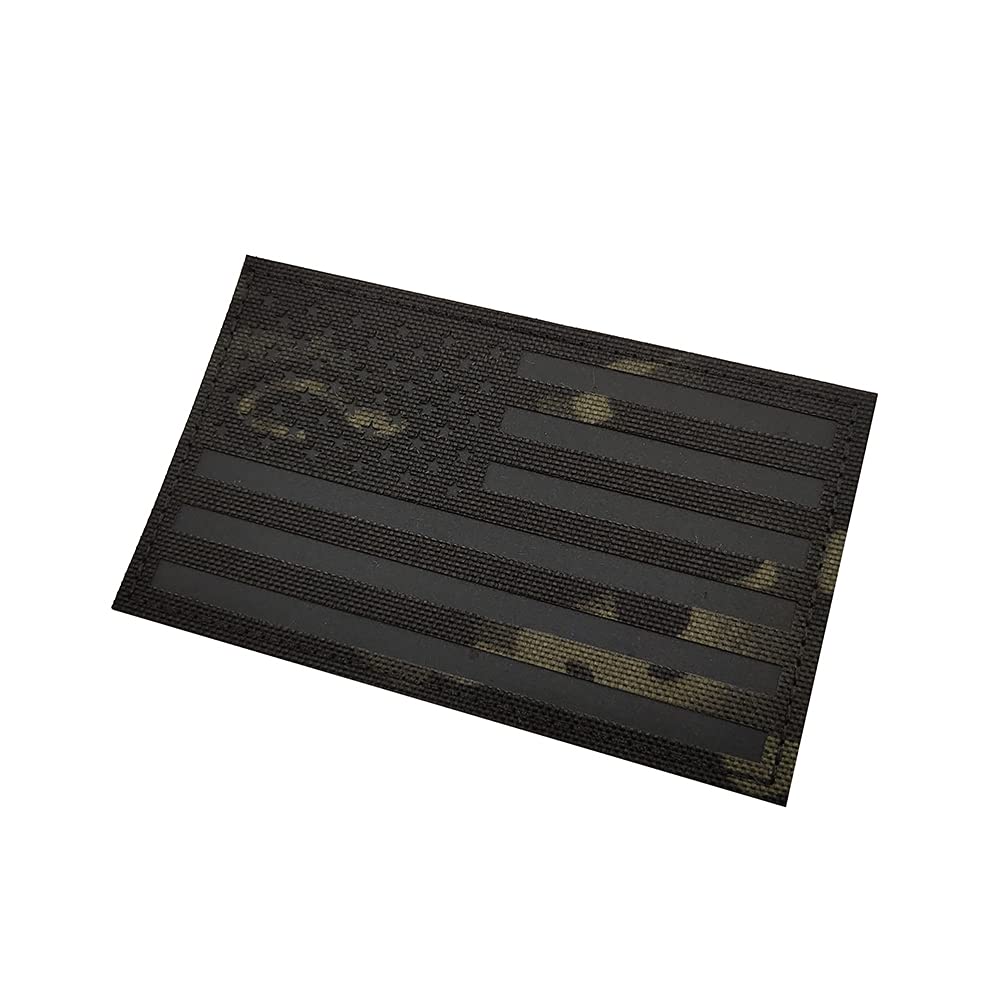 taifeng Large Multicam Infrared IR US USA American Flag Patch