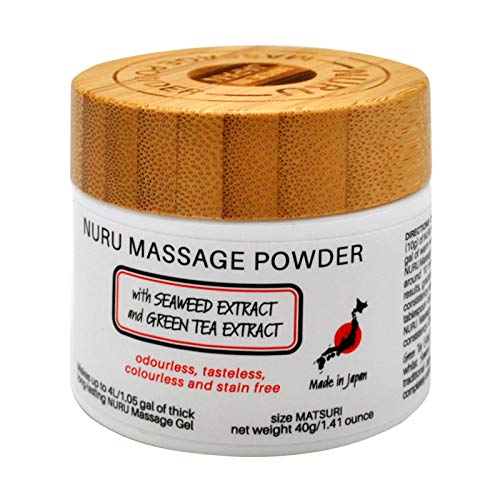 Nuru Massage Gel Therapy Powder G Seaweed Green Tea Made In Japan Paraben Glycerine