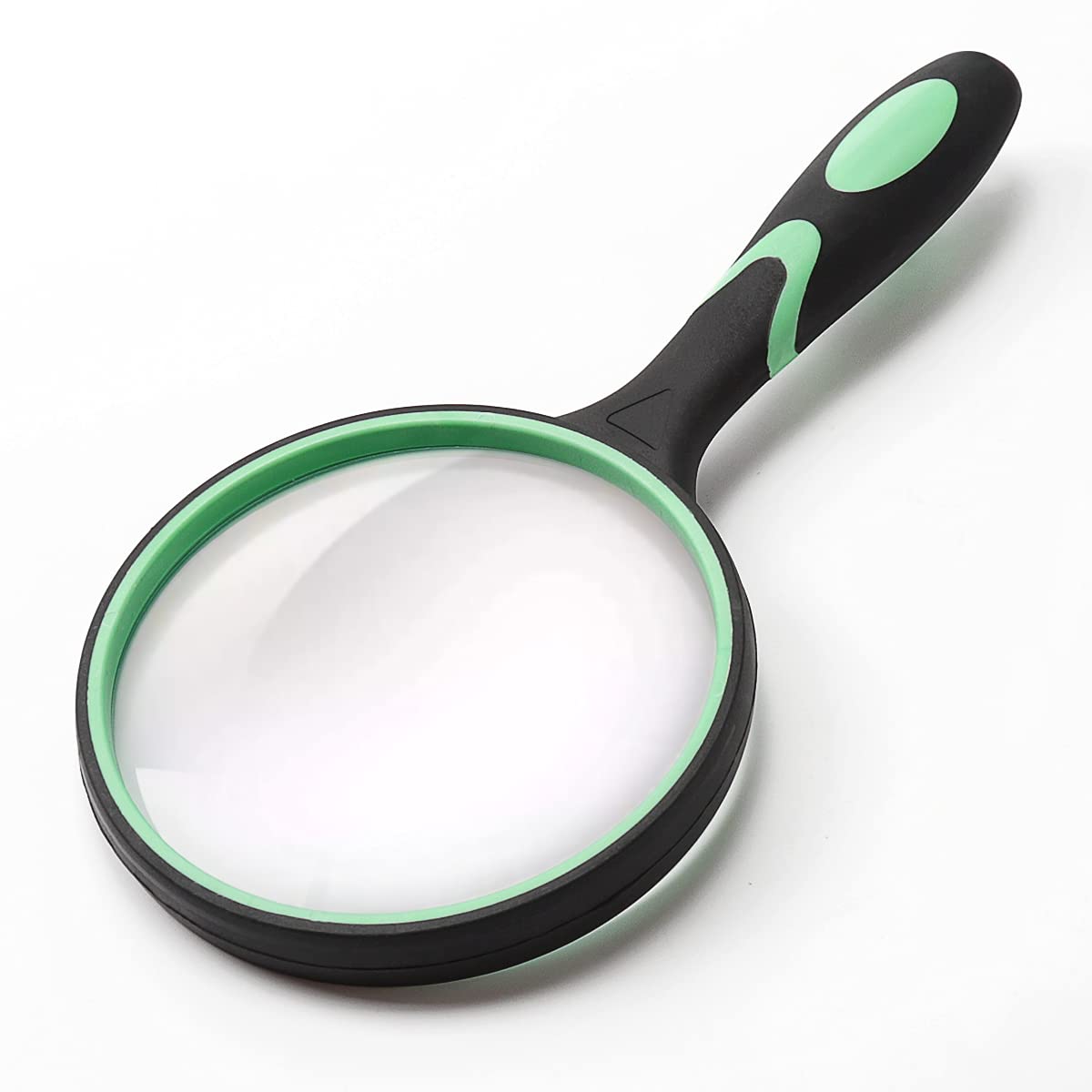 Large Magnifying Glass 10X Handheld Reading Magnifier for Seniors & Kids -  100MM 4INCHES Real Glass Magnifying