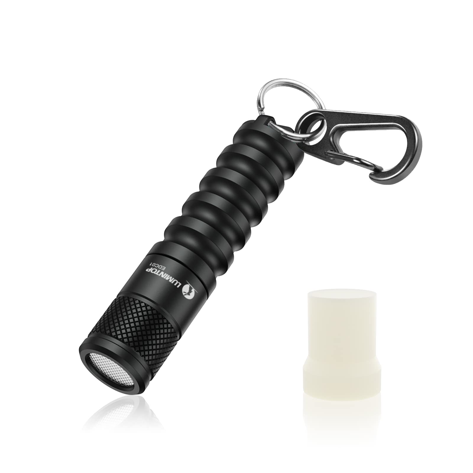 1 Smallest Super Tiny Keychain Flashlight Bright Long Waterproof Key Ring