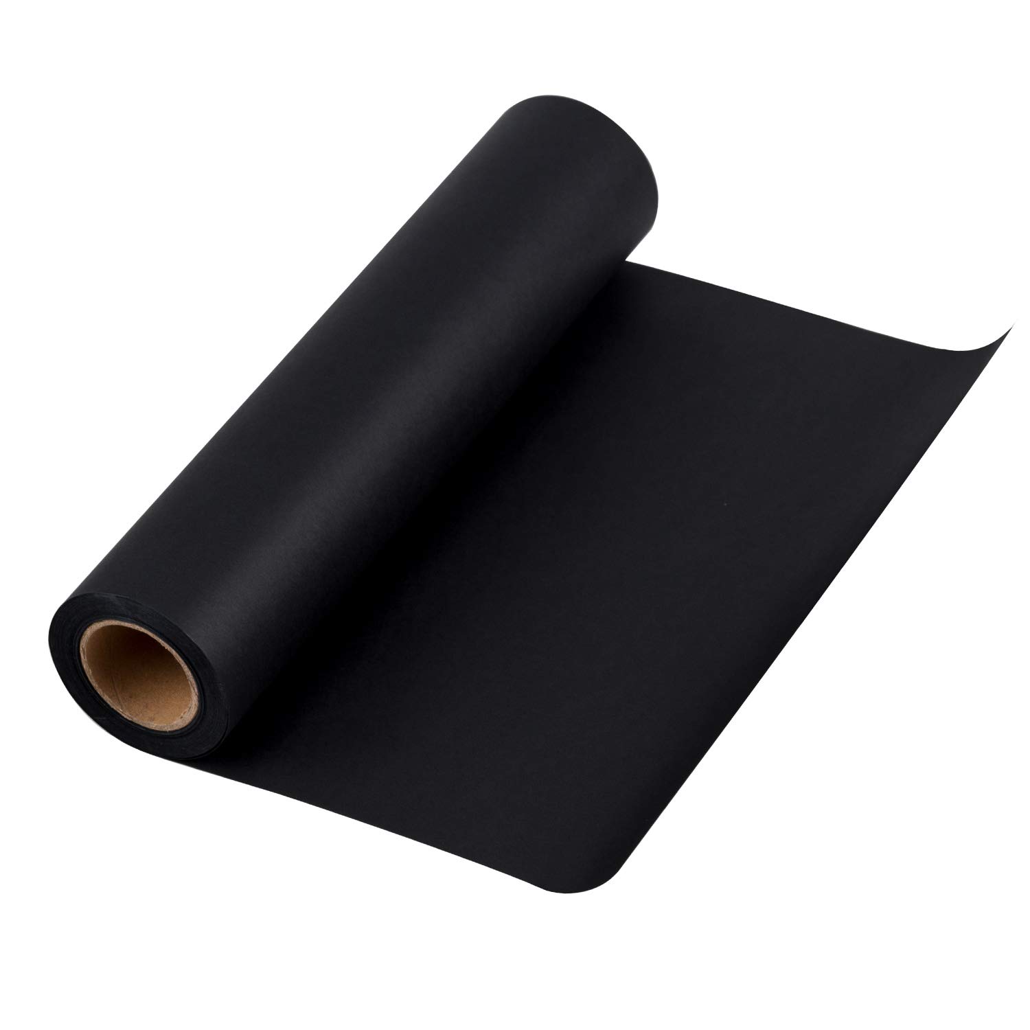 RUSPEPA Black Kraft Paper Roll - 12 inches x 100 feet - Recyclable