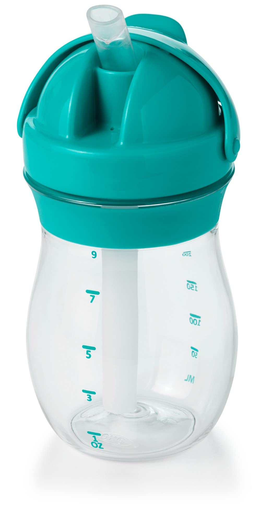 OXO Tot Transitions Straw Cup 9 oz Teal Pack of 1